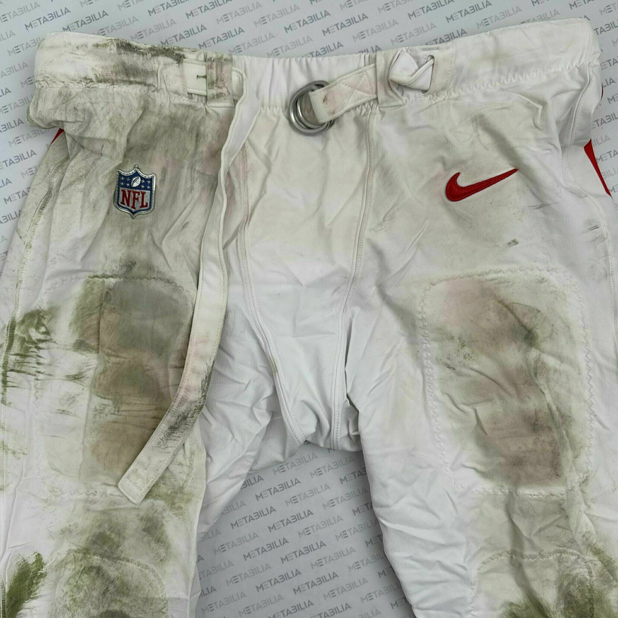 #95 Chris Jones Game-Worn Pants vs DEN