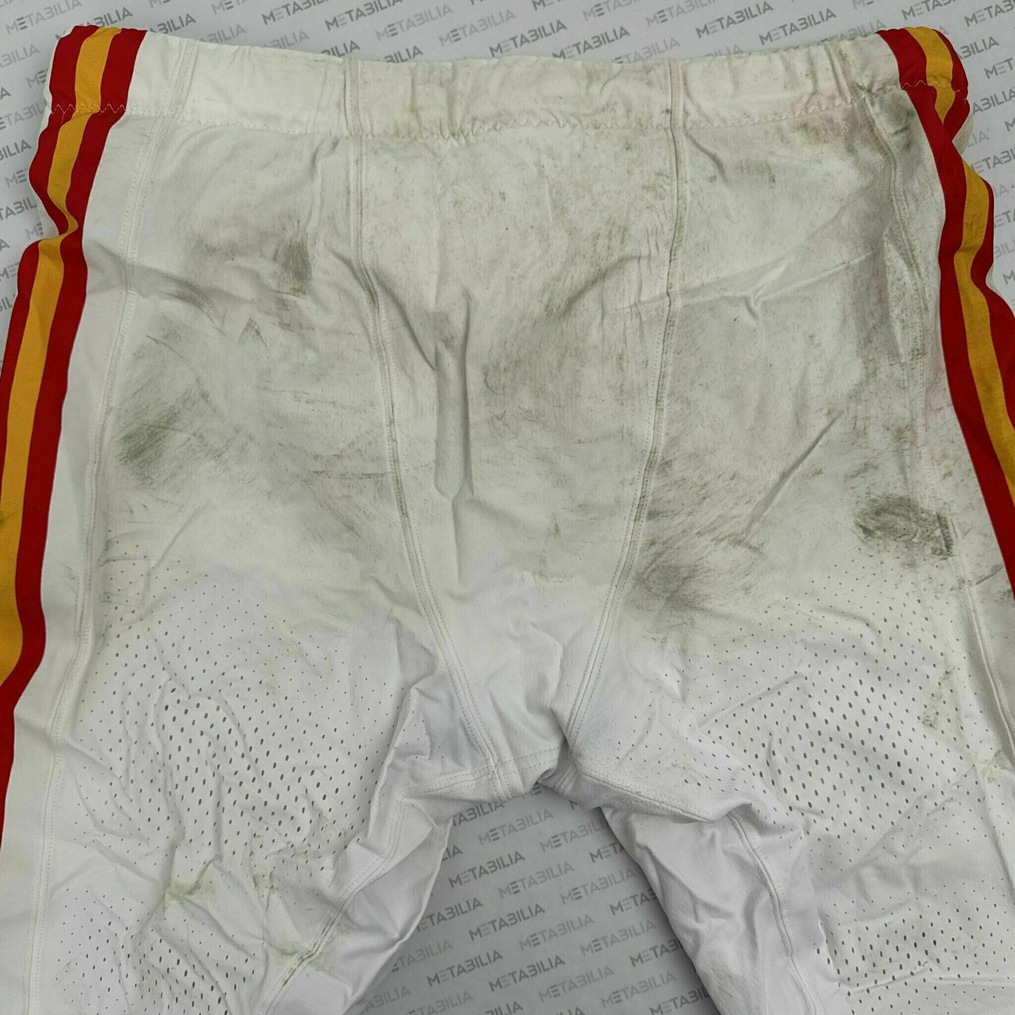 #95 Chris Jones Game-Worn Pants vs DEN