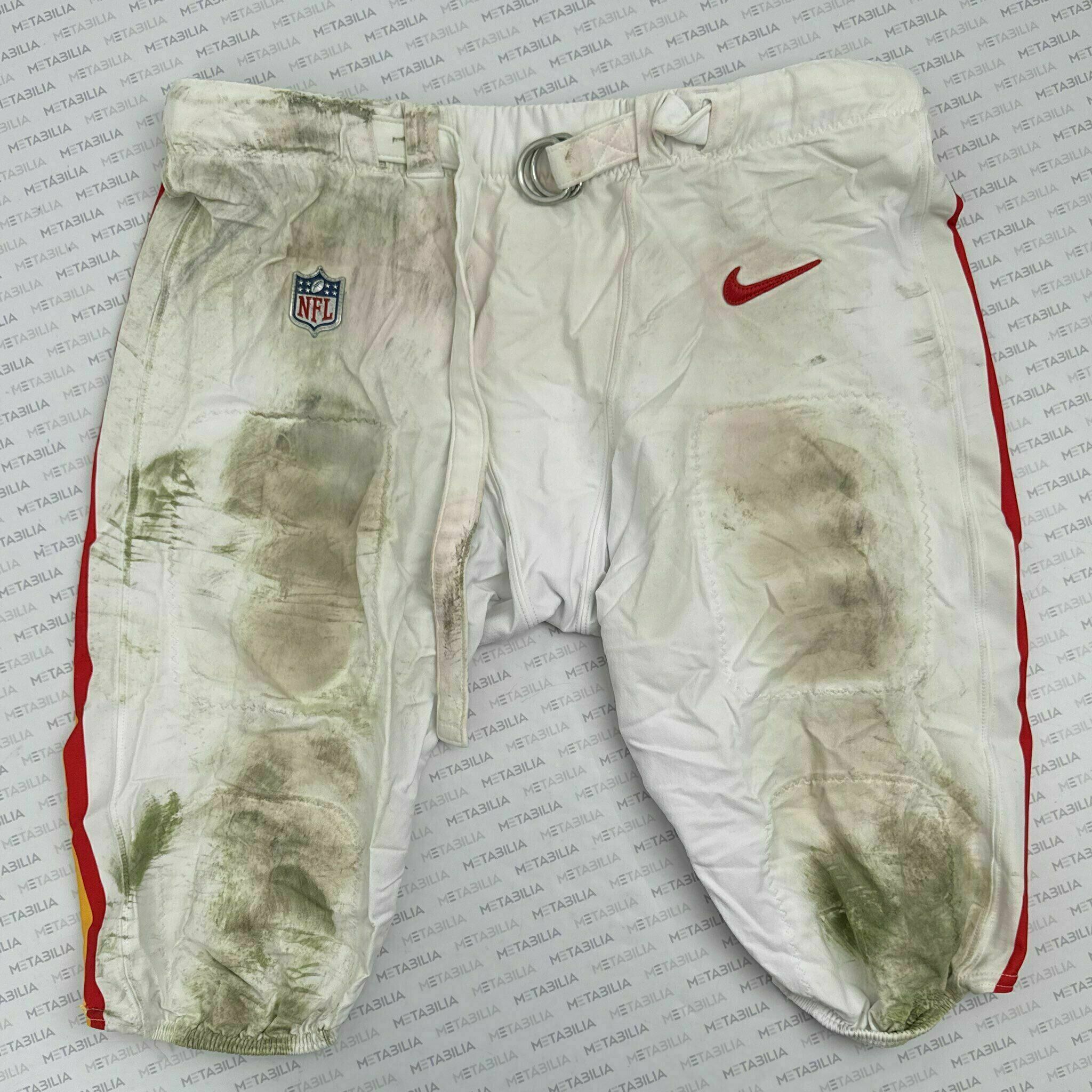 #95 Chris Jones Game-Worn Pants vs DEN