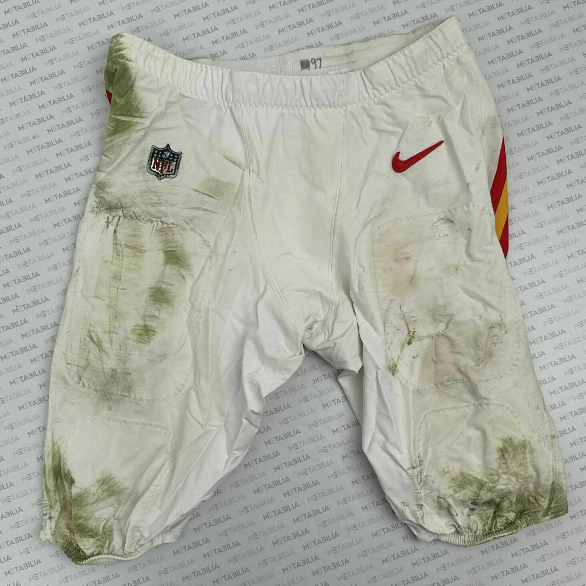 #97 Ashton Gillotte Game-Worn Pants vs DEN