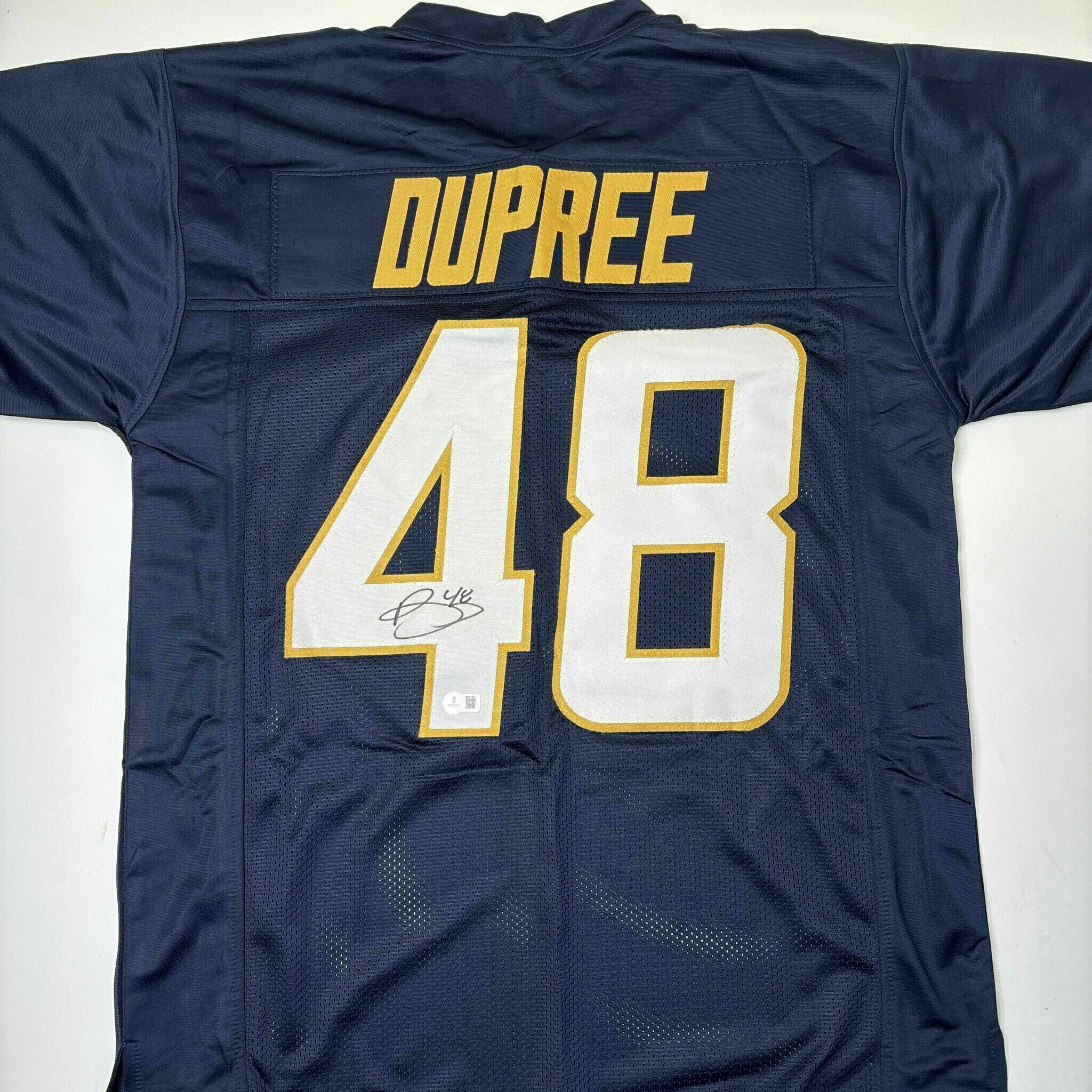 Bud Dupree Signed Navy Blue Custom Jersey