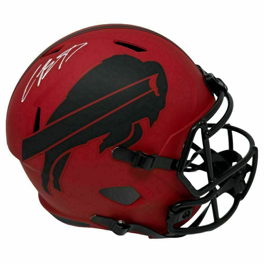 Christian Benford Signed Full Size RAVE Speed Replica Helmet