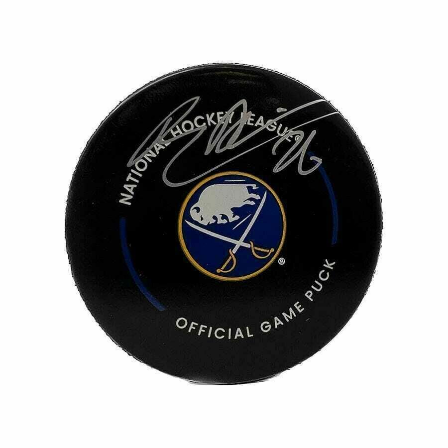 Rasmus Dahlin Signed Buffalo Sabres Official Game Model Puck
