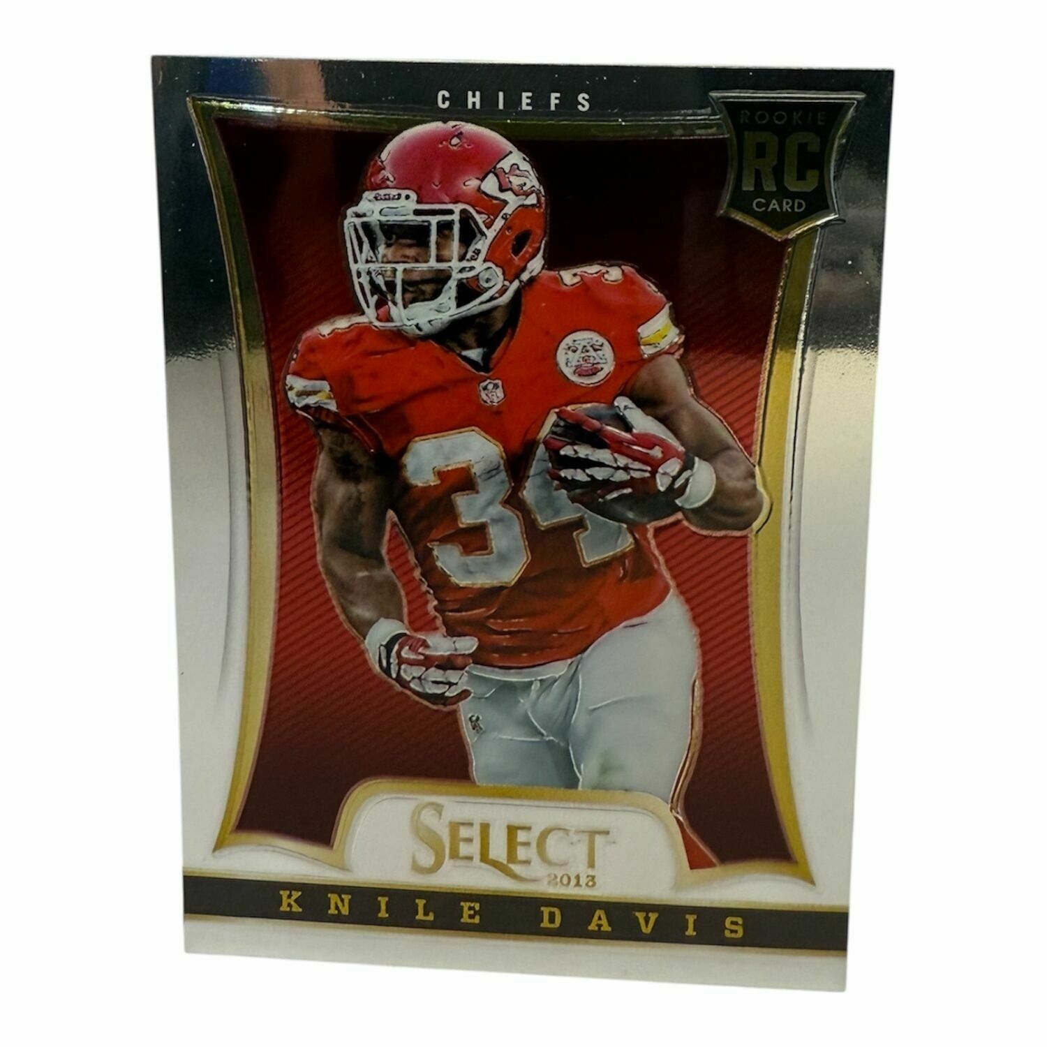 Knile Davis 2013 Panini Select Silver Prizm Rookie Trading Card