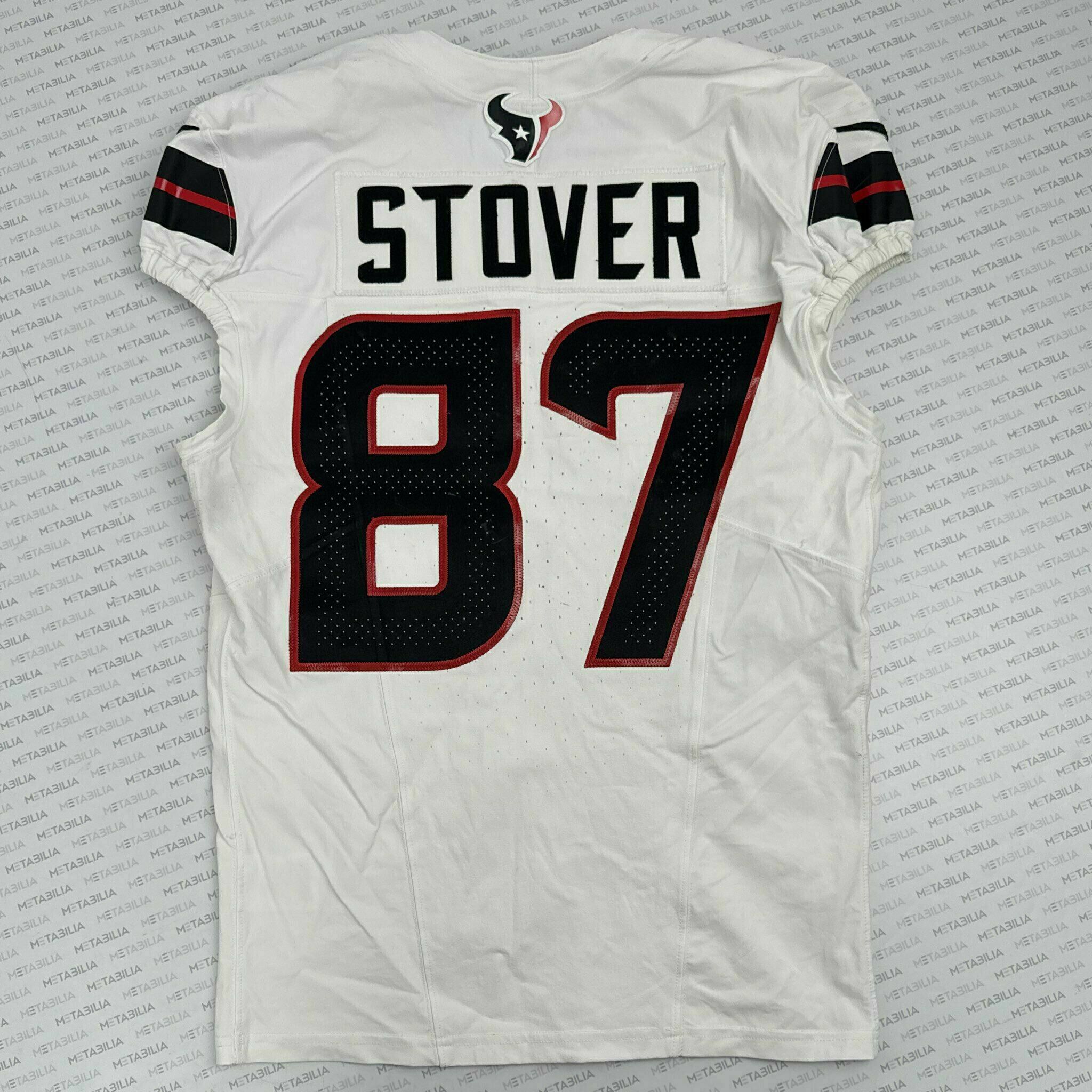 #87 Cade Stover Game-Worn Jersey vs NE