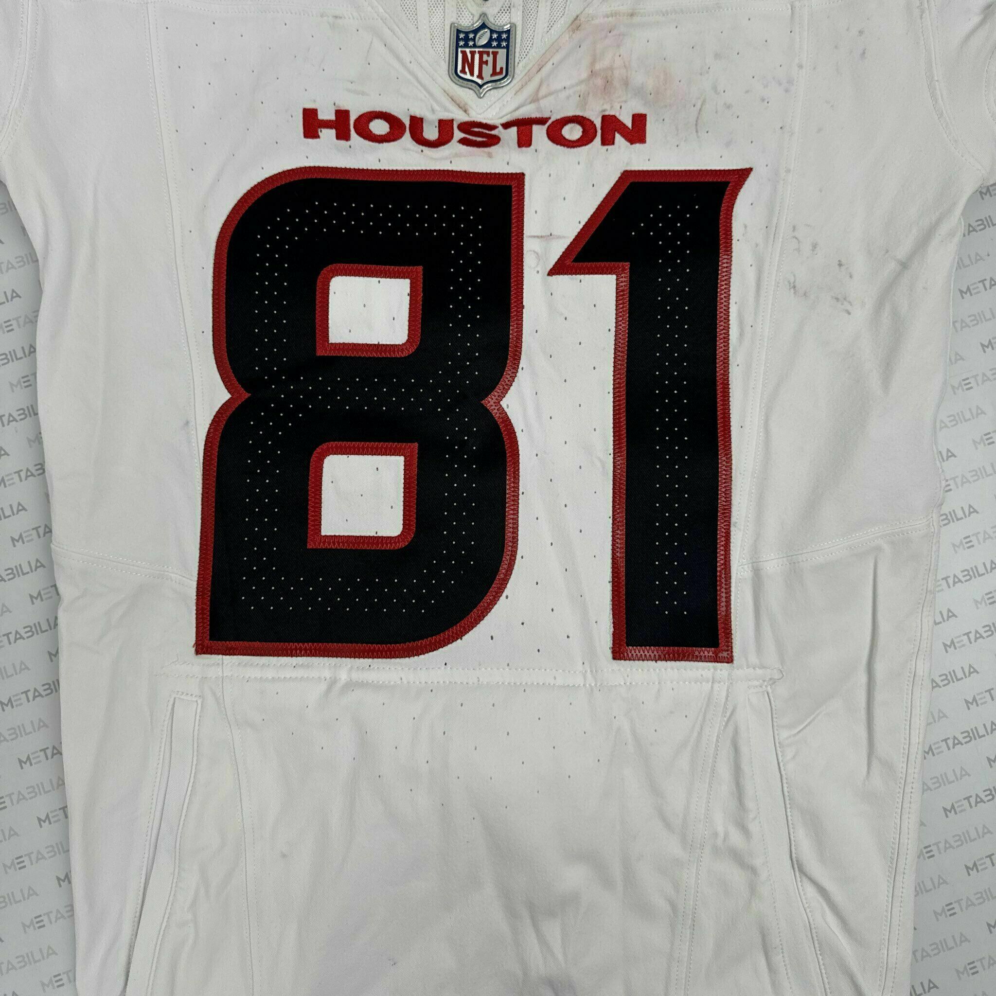#81 Jayden Higgins Game-Worn Jersey vs NE