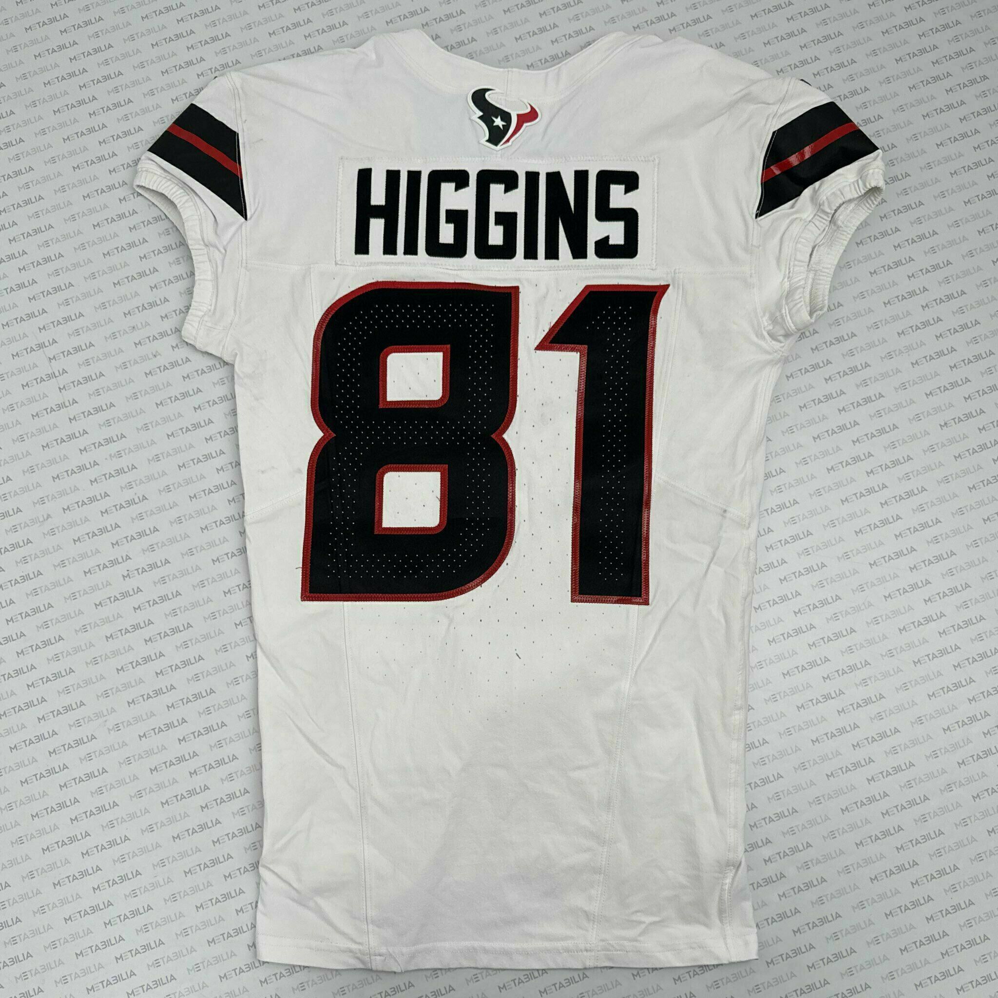 #81 Jayden Higgins Game-Worn Jersey vs NE