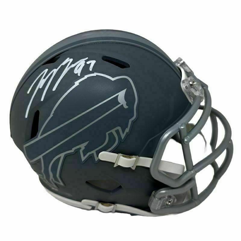 Joey Bosa Signed Slate Speed Mini Helmet
