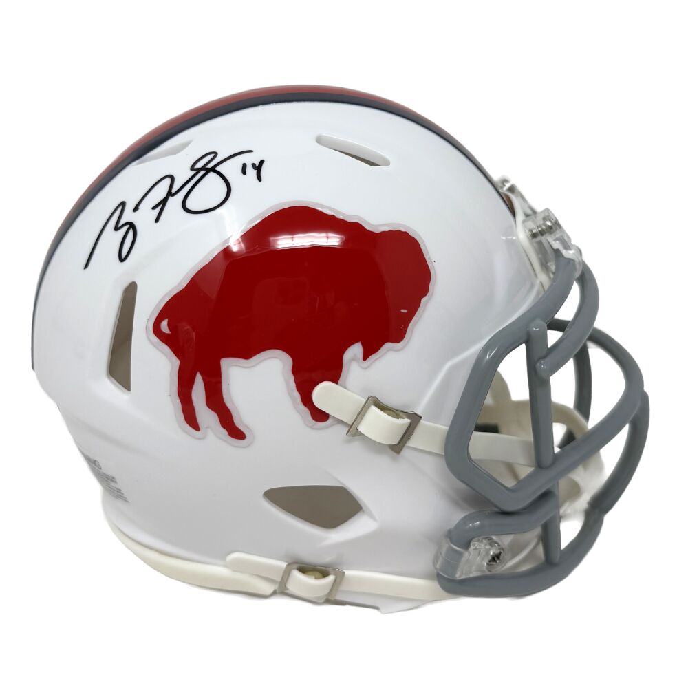Ryan Fitzpatrick Signed Standing Buffalo Speed Mini Helmet