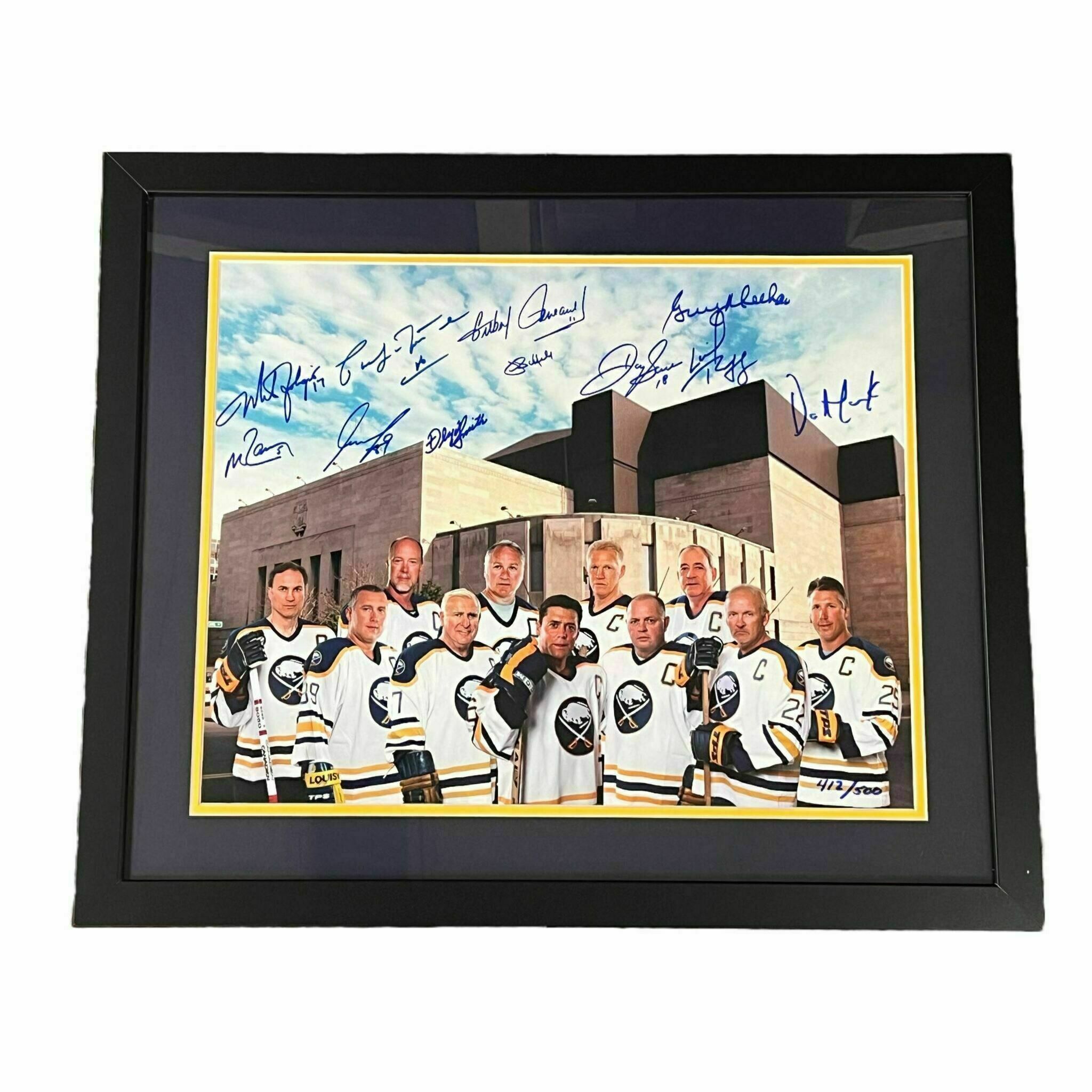 Captains of the Aud Signed 16x20 Photo Professionally Framed