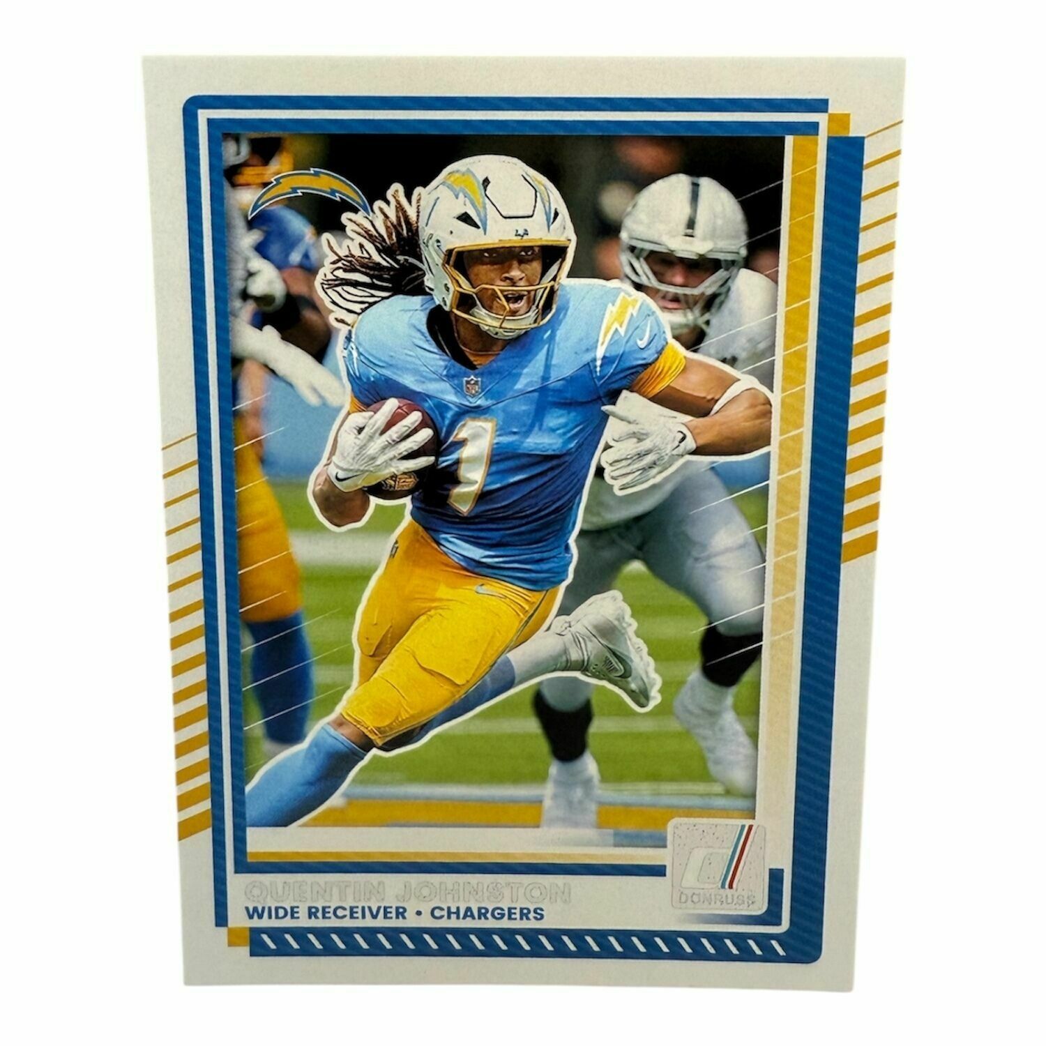 Quentin Johnston 2025 Panini Donruss Football Trading Card