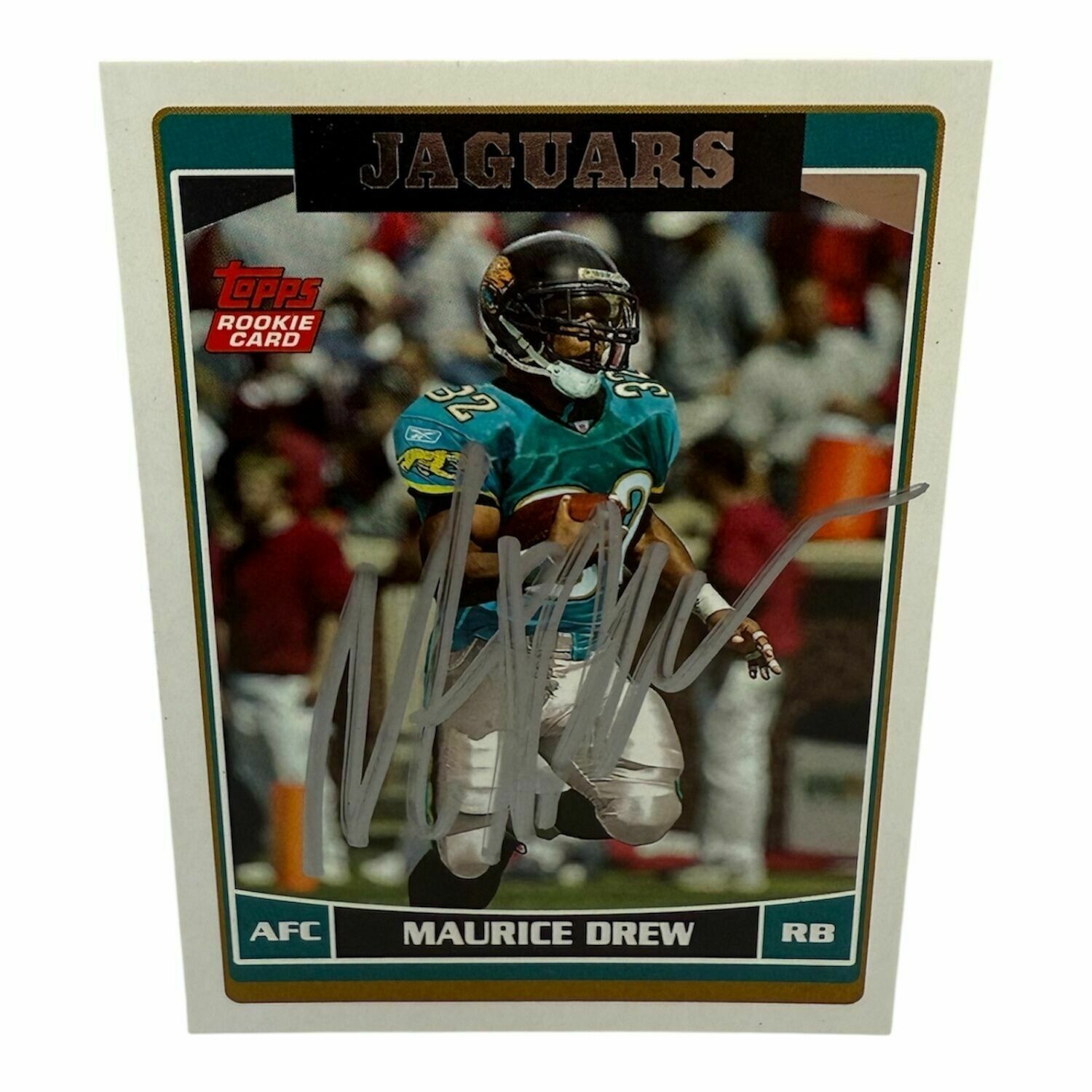 Maurice Jones-Drew 2006 Topps Rookie On-Card Autographed Trading Card