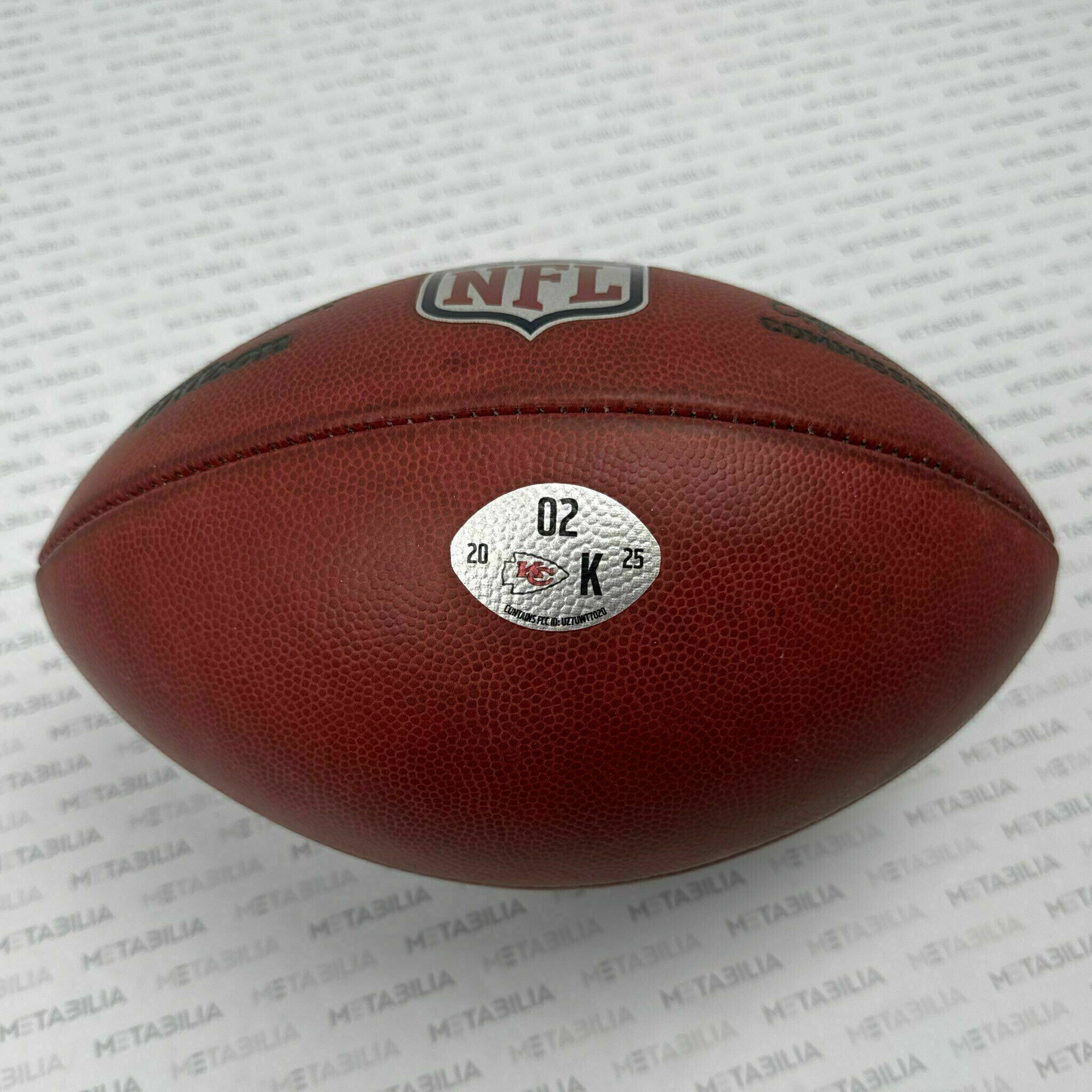 Chiefs Game-Used K-Ball #02