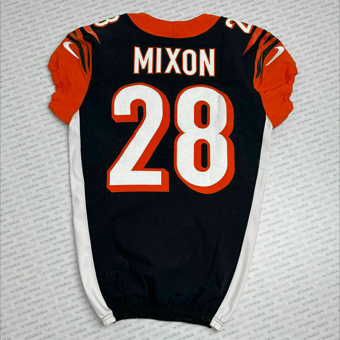 #28 Mixon Black Team Issued Jersey