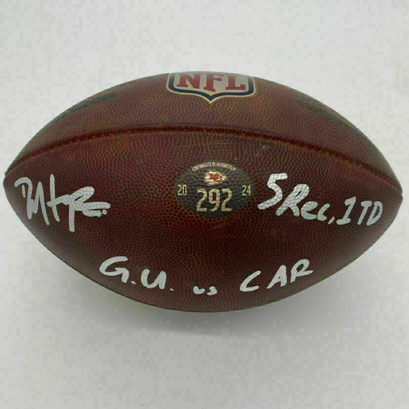 #8 Hopkins Signed & Inscribed Game-Used Ball #292 vs CAR