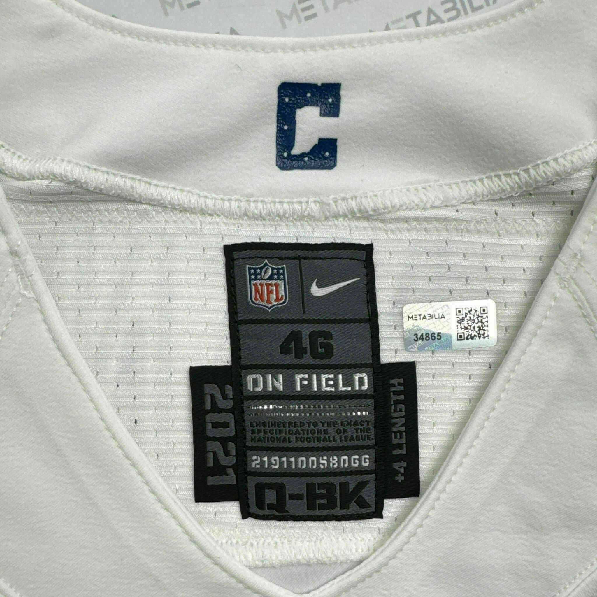 #2 Ryan Team-Issued White Jersey
