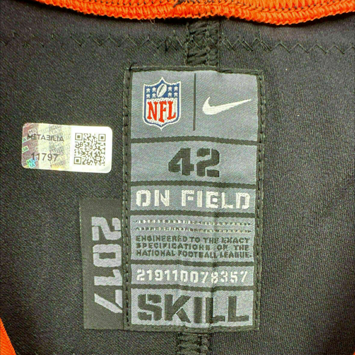 #9 Joe Burrow Black Team-Issued Jersey