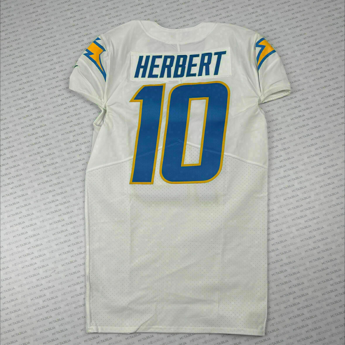 #10 Justin Herbert White Team Issued Jersey
