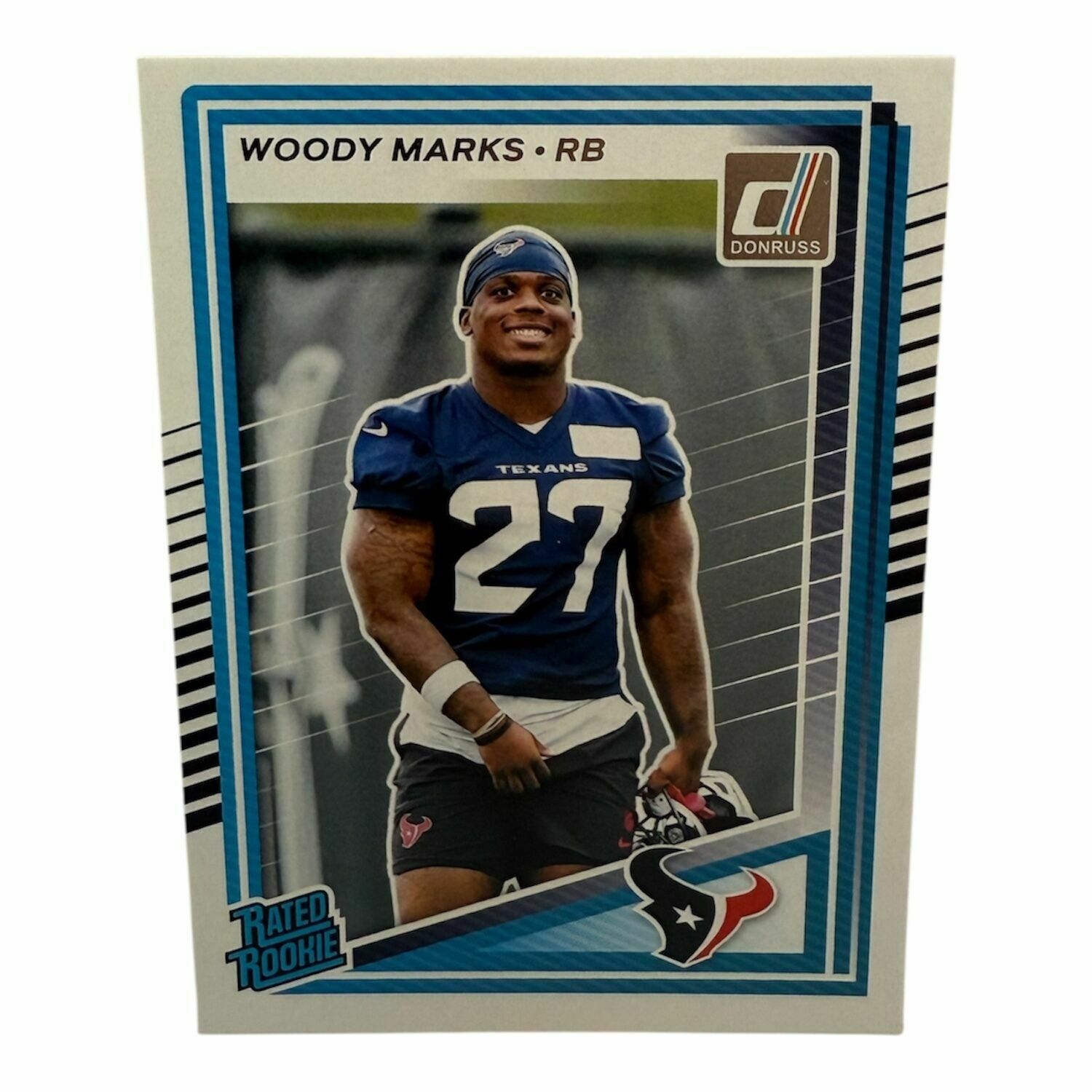 Woody Marks 2025 Panini Donruss Rated Rookie Football Trading Card