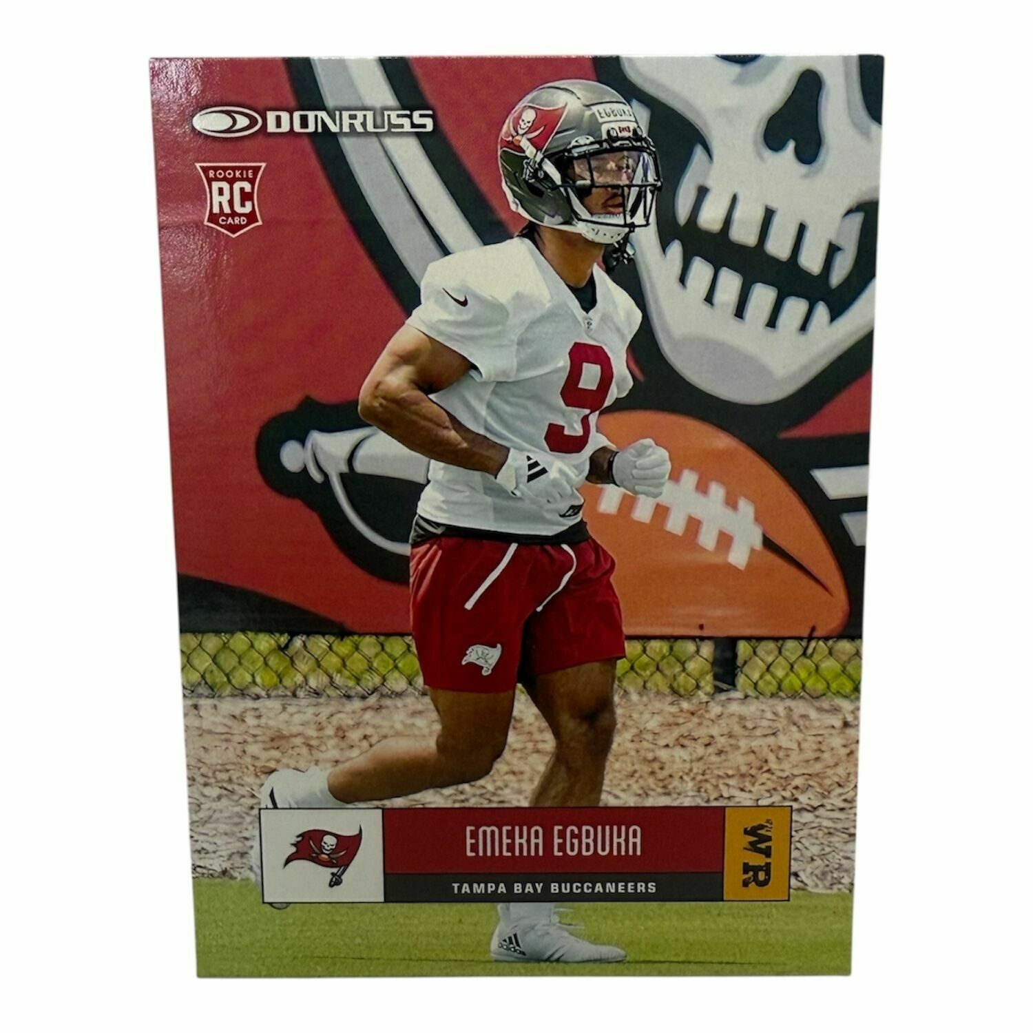 Emeka Egbuka 2025 Panini Donruss Football Rookie Trading Card