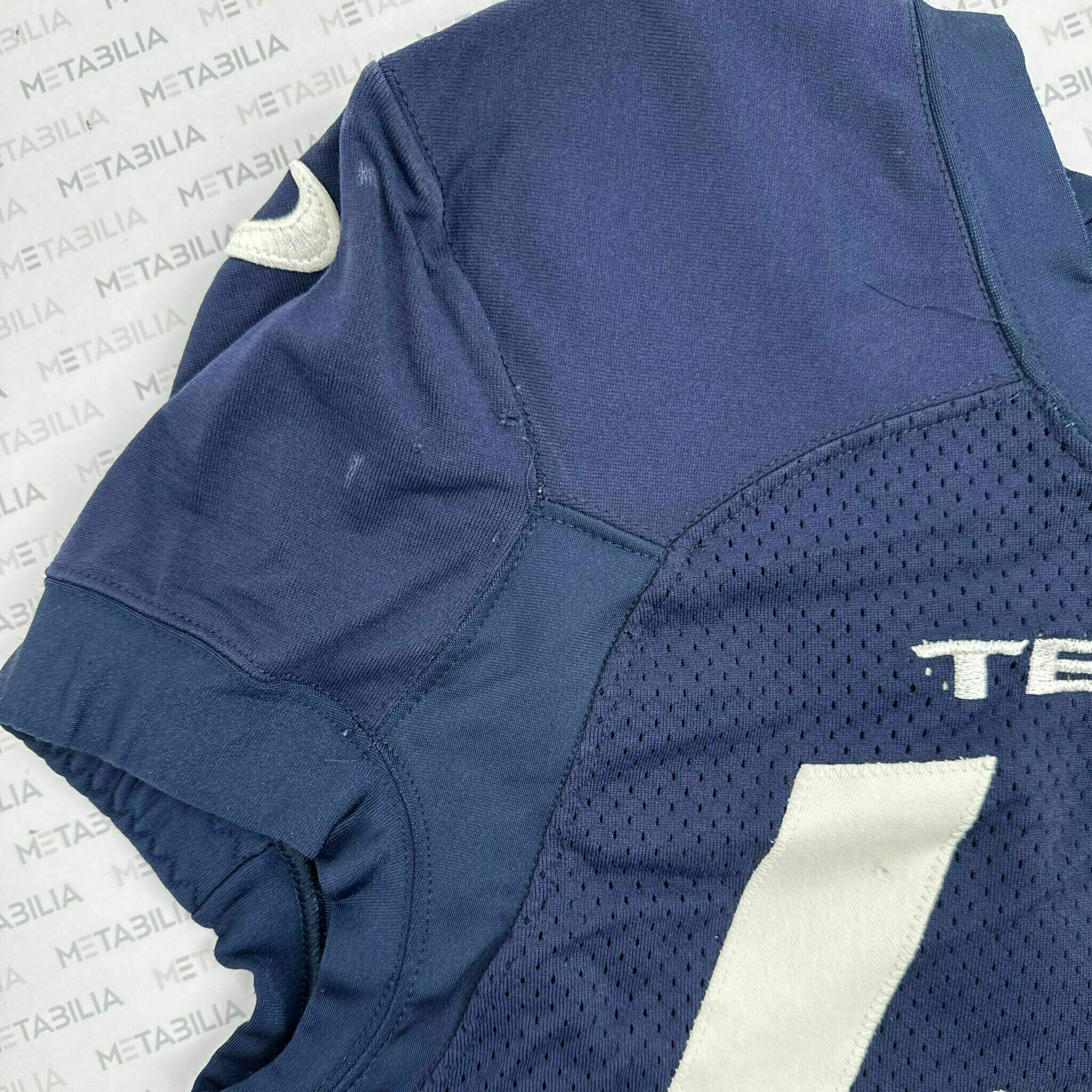 #42 Jordan Navy Blue Practice-Worn Jersey