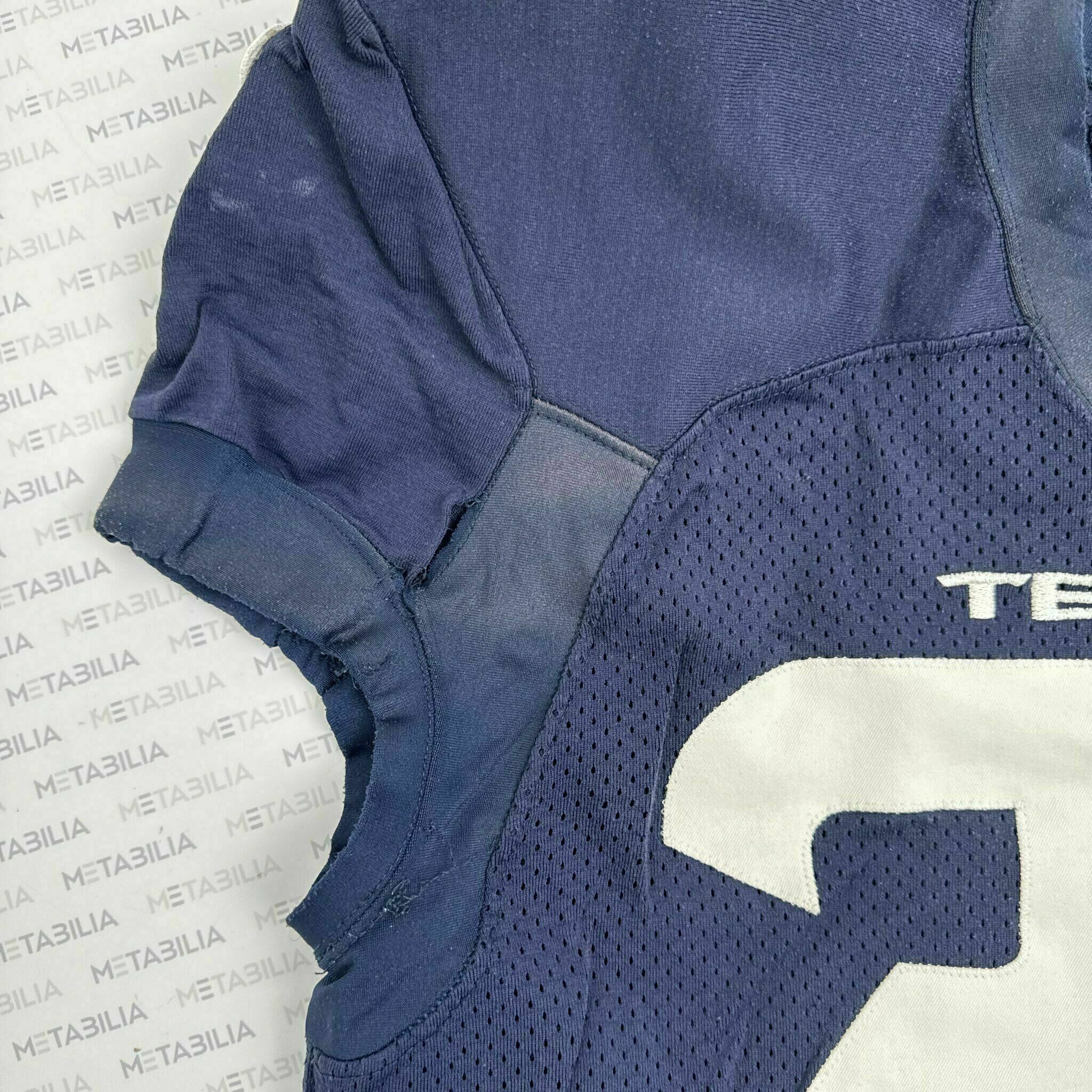 #34 Hairston Navy Blue Practice-Worn Jersey