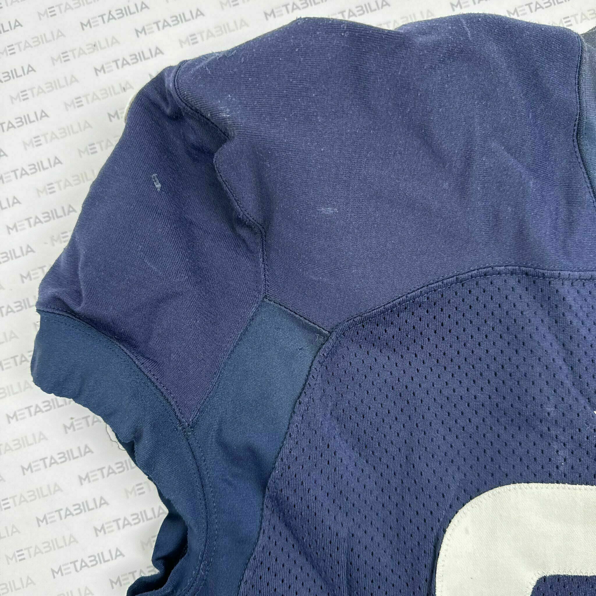#60 Hambright Navy Blue Practice-Worn Jersey