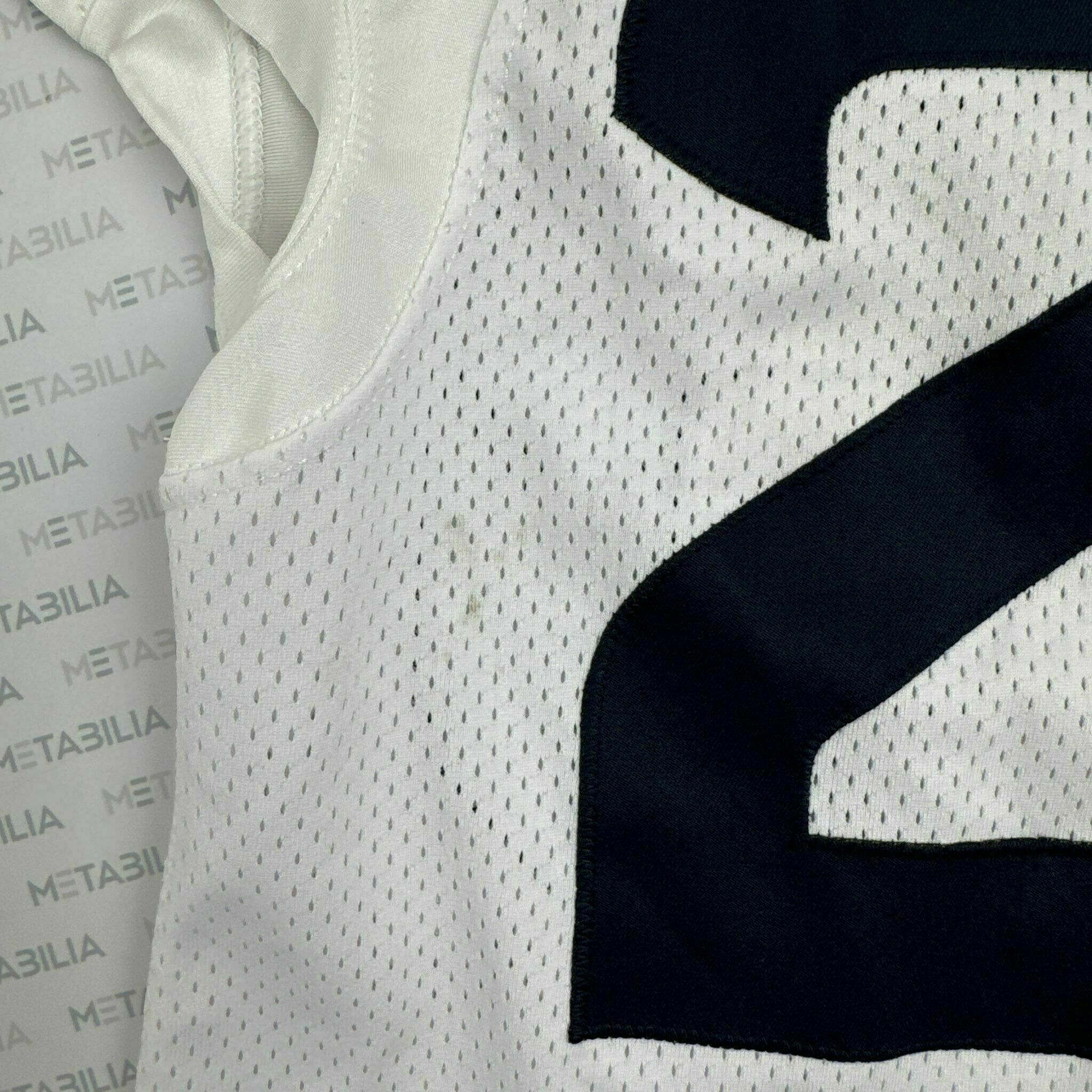 #26 Skowronek White Practice-Worn Jersey