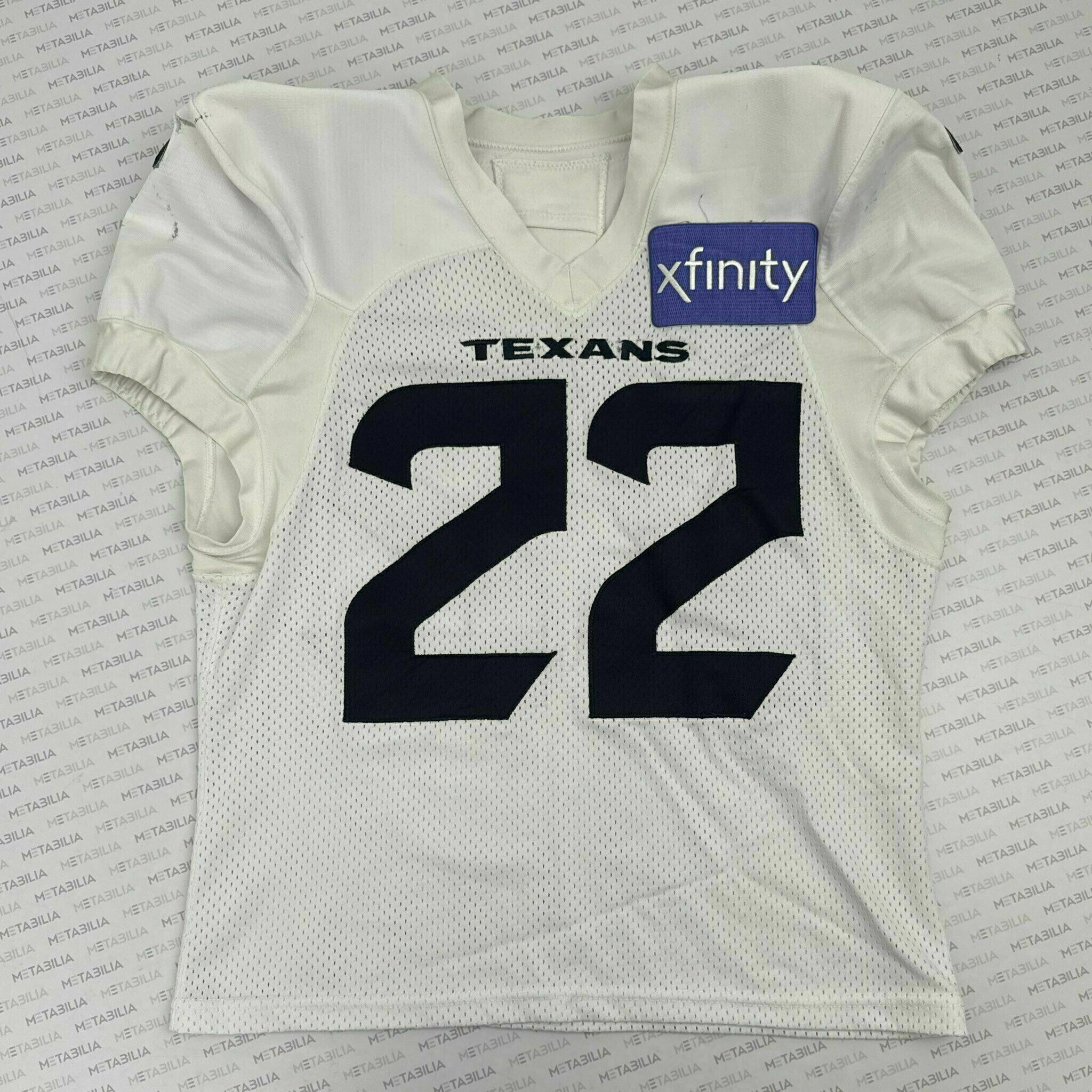 #22 Phillips White Practice-Worn Jersey