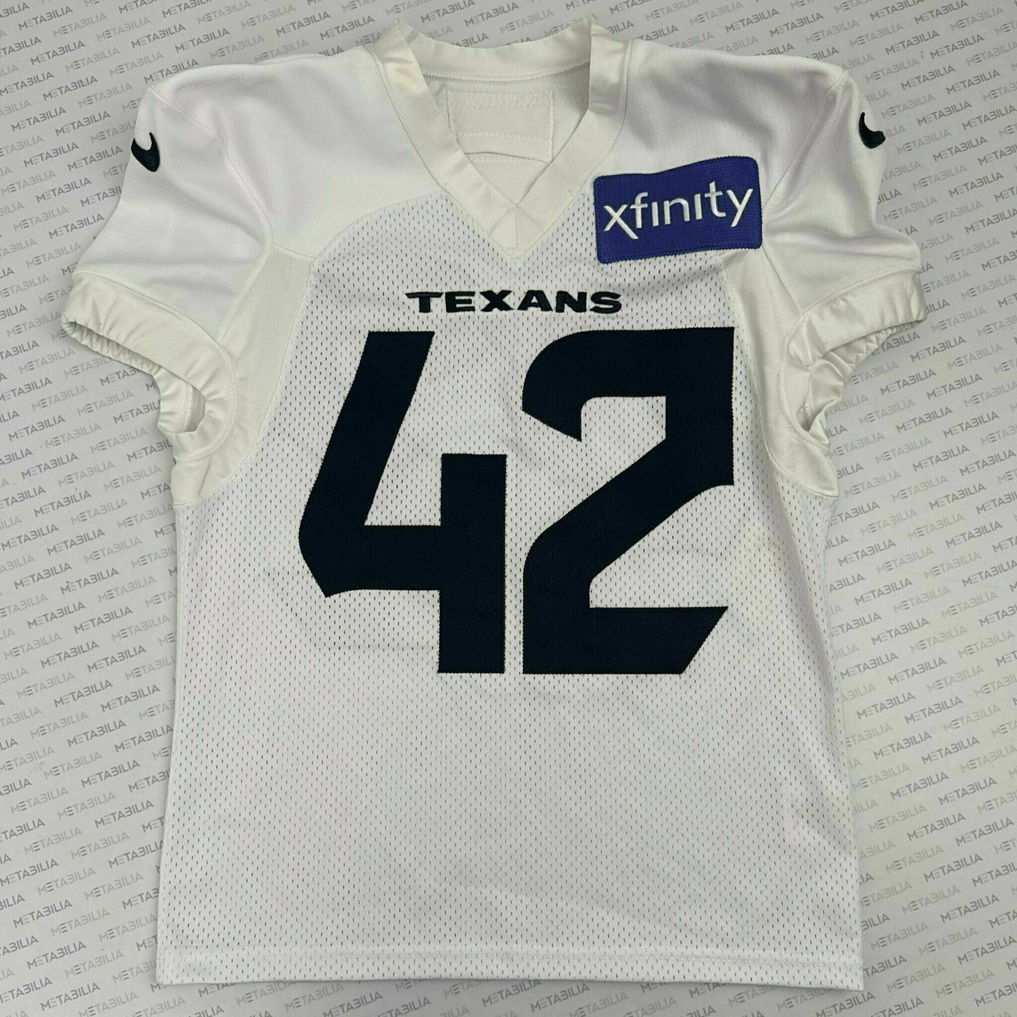 #42 Jordan White Practice-Worn Jersey