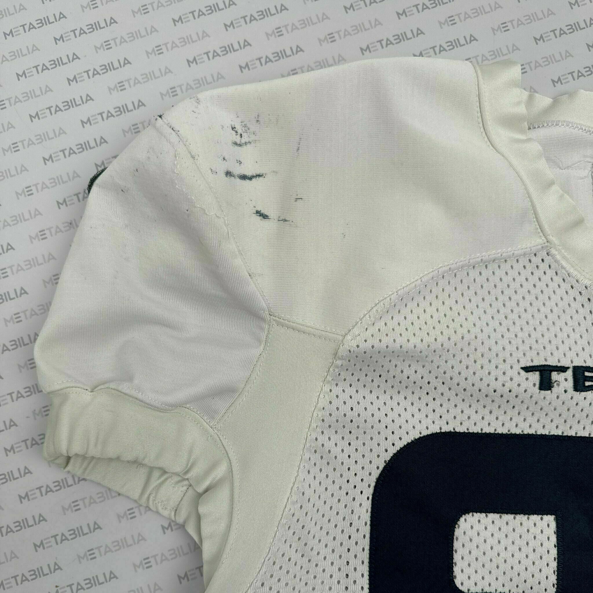 #90 Weaver White Practice-Worn Jersey