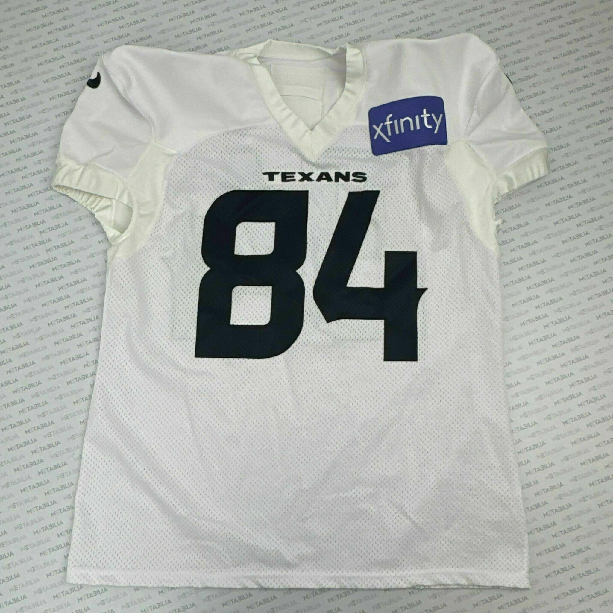 #84 Quitoriano Practice-Worn White Jersey