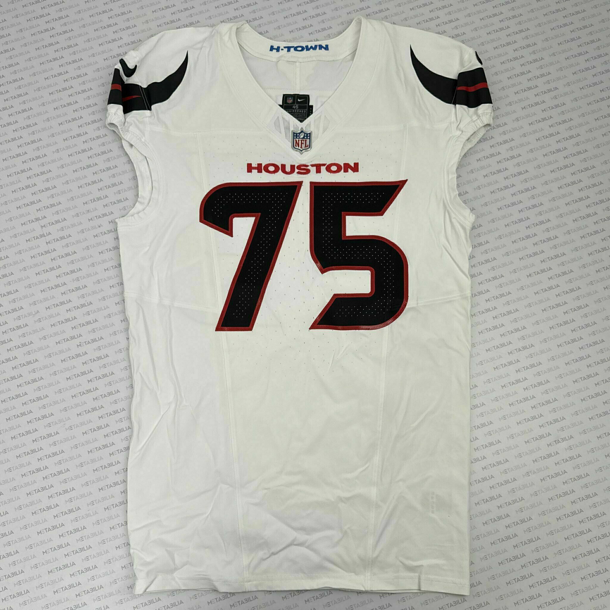 #75 Erving Game-Issued Jersey