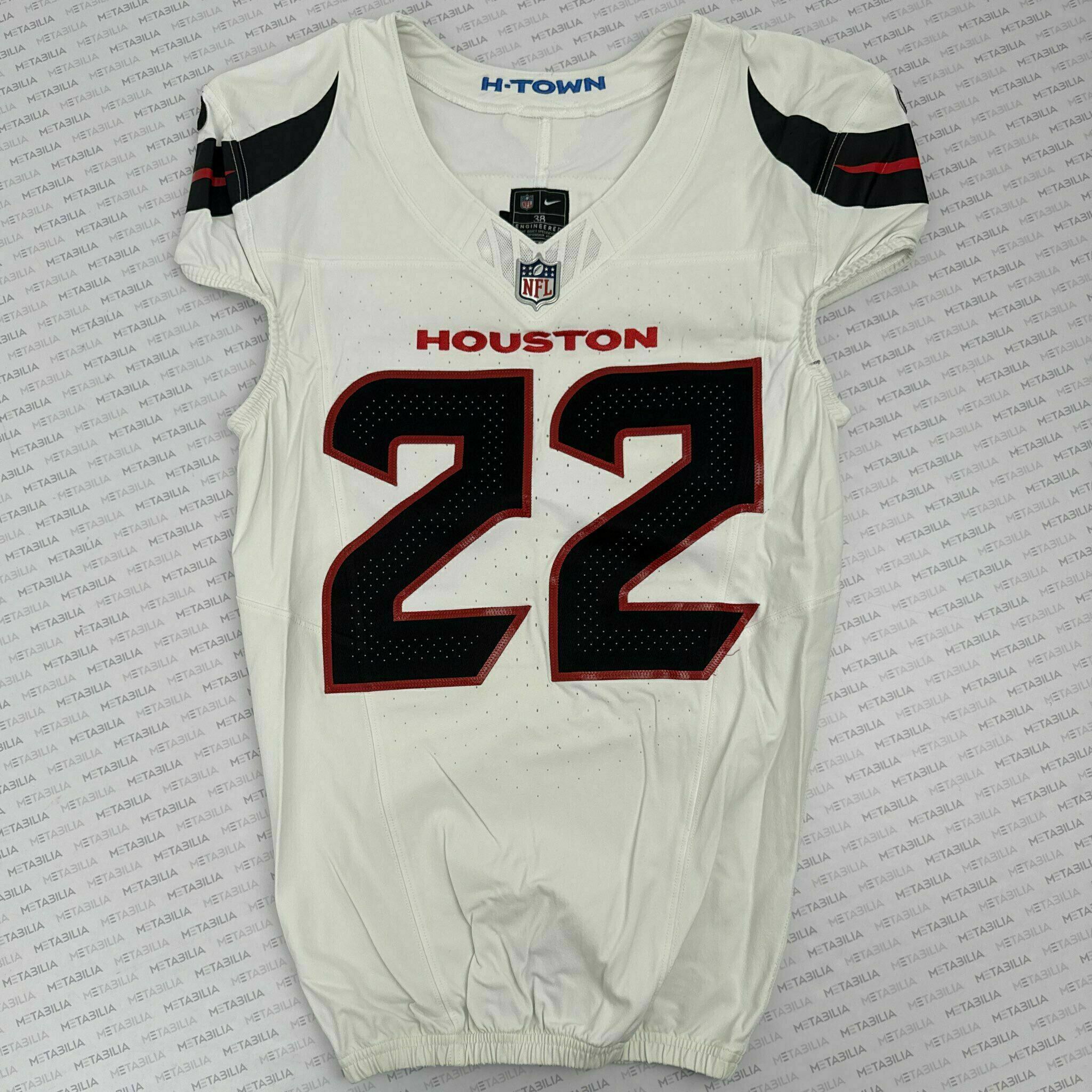 #22 Philllips Game-Issued White  Jersey