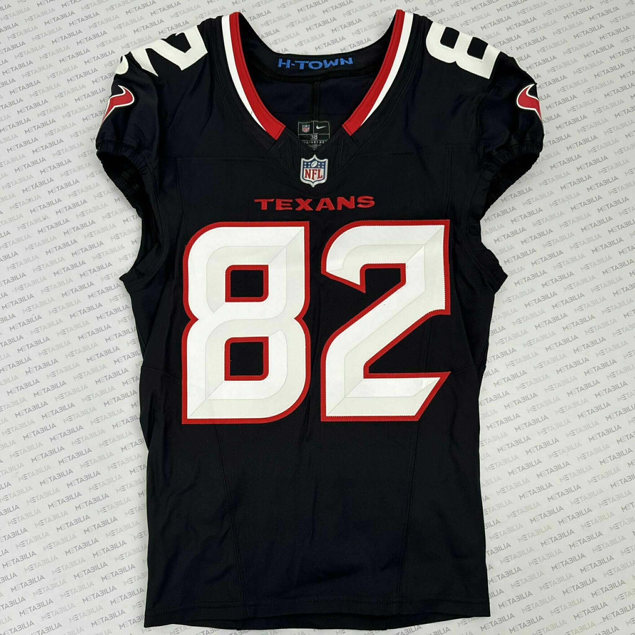 #82 Sims Game-Issued Color Rush Jersey