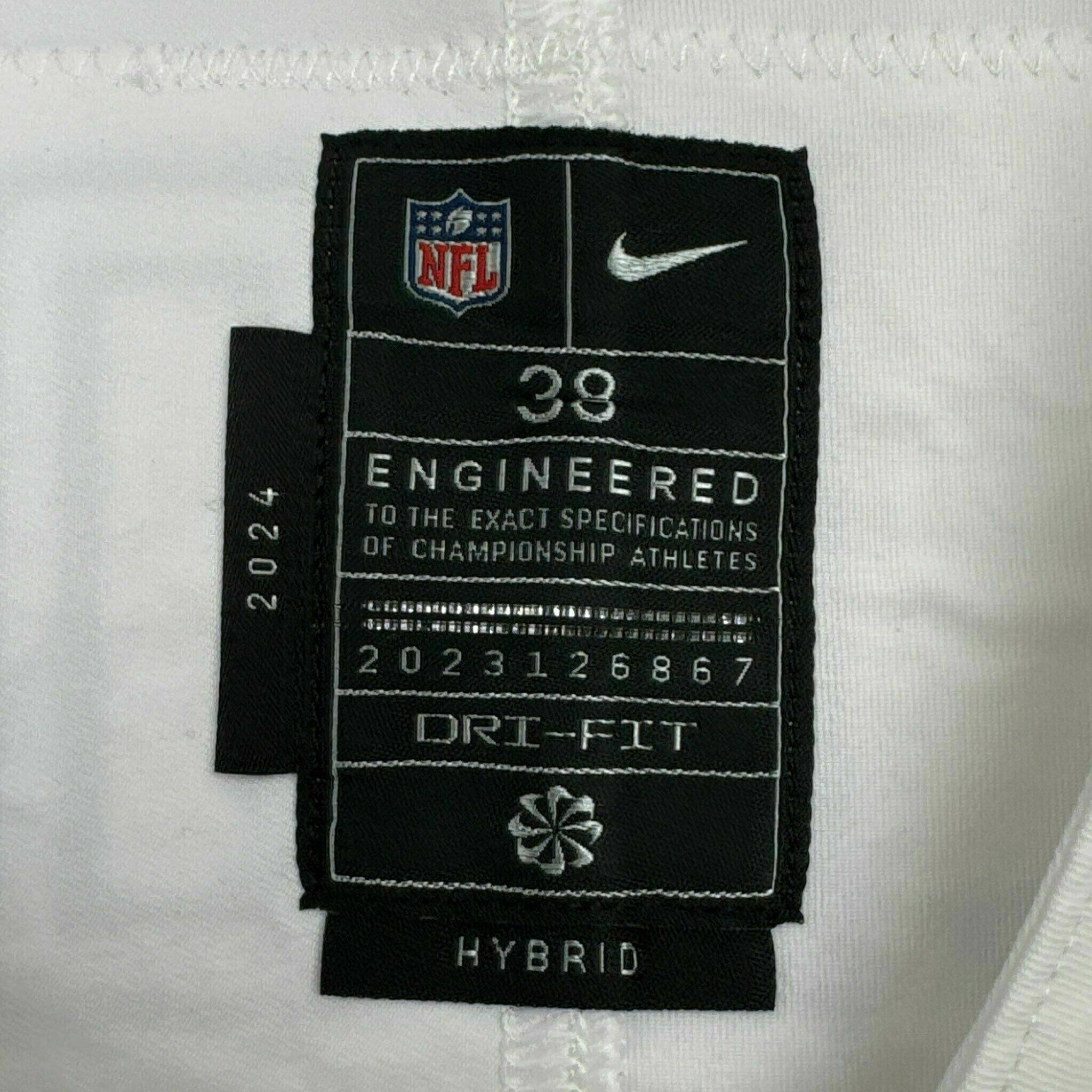 #41 Bullock Game-Issued White  Jersey