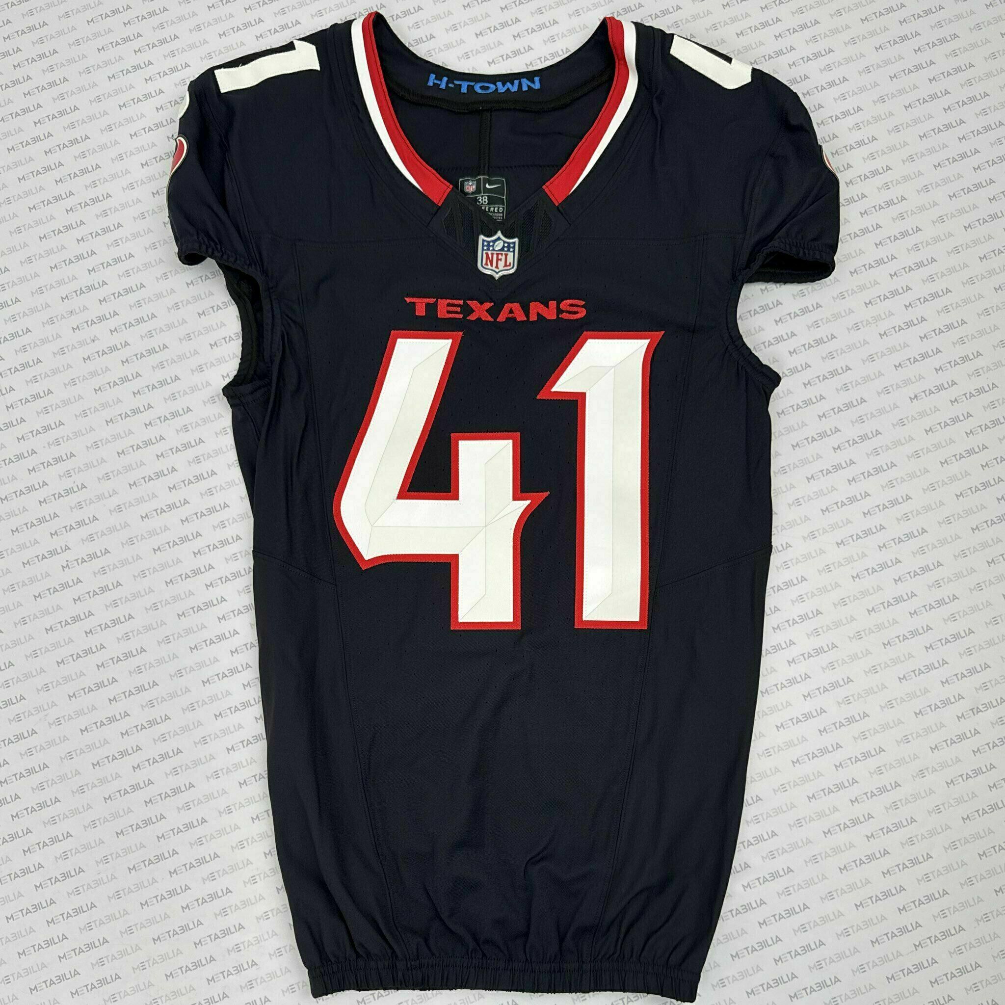 #41 Bullock Game-Issued Color Rush Jersey
