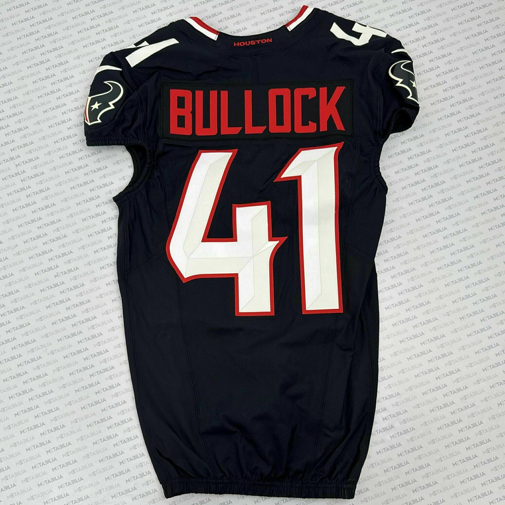 #41 Bullock Game-Issued Color Rush Jersey