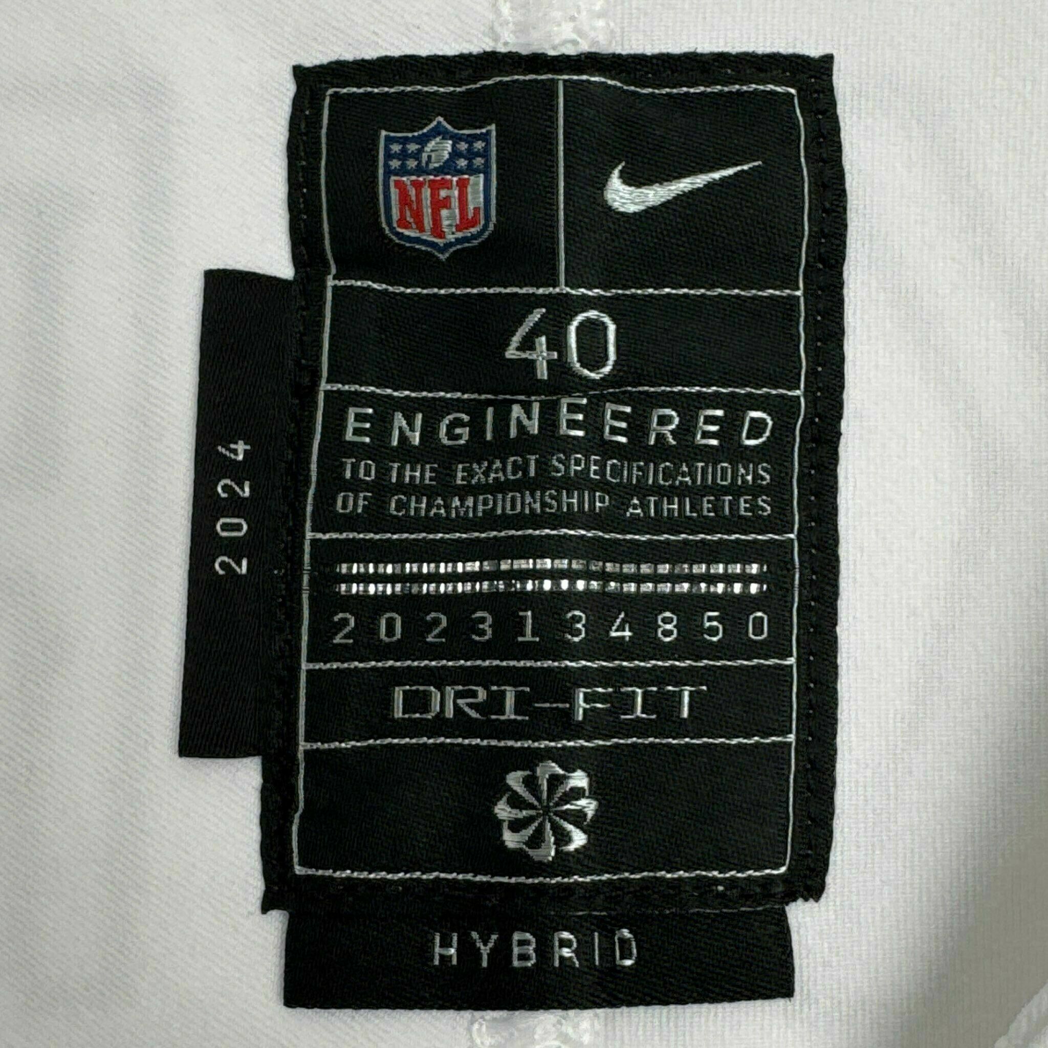 #22 Akers Game-Issued White Jersey