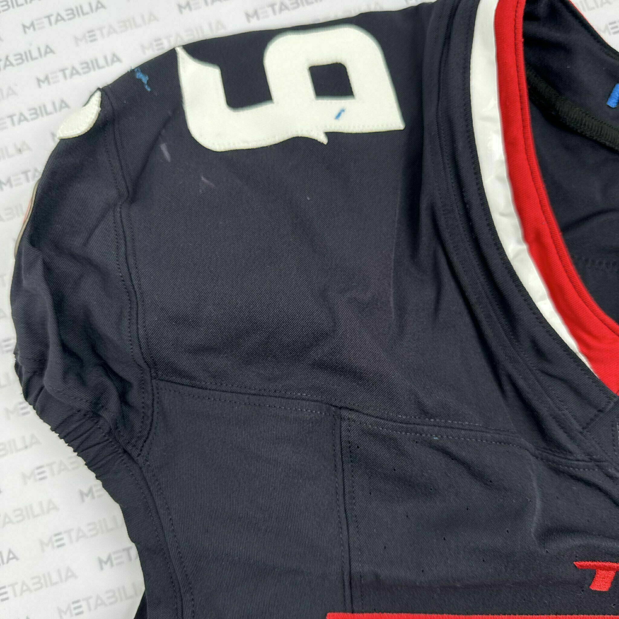 #59 Harris Game-Issued Blue Jersey