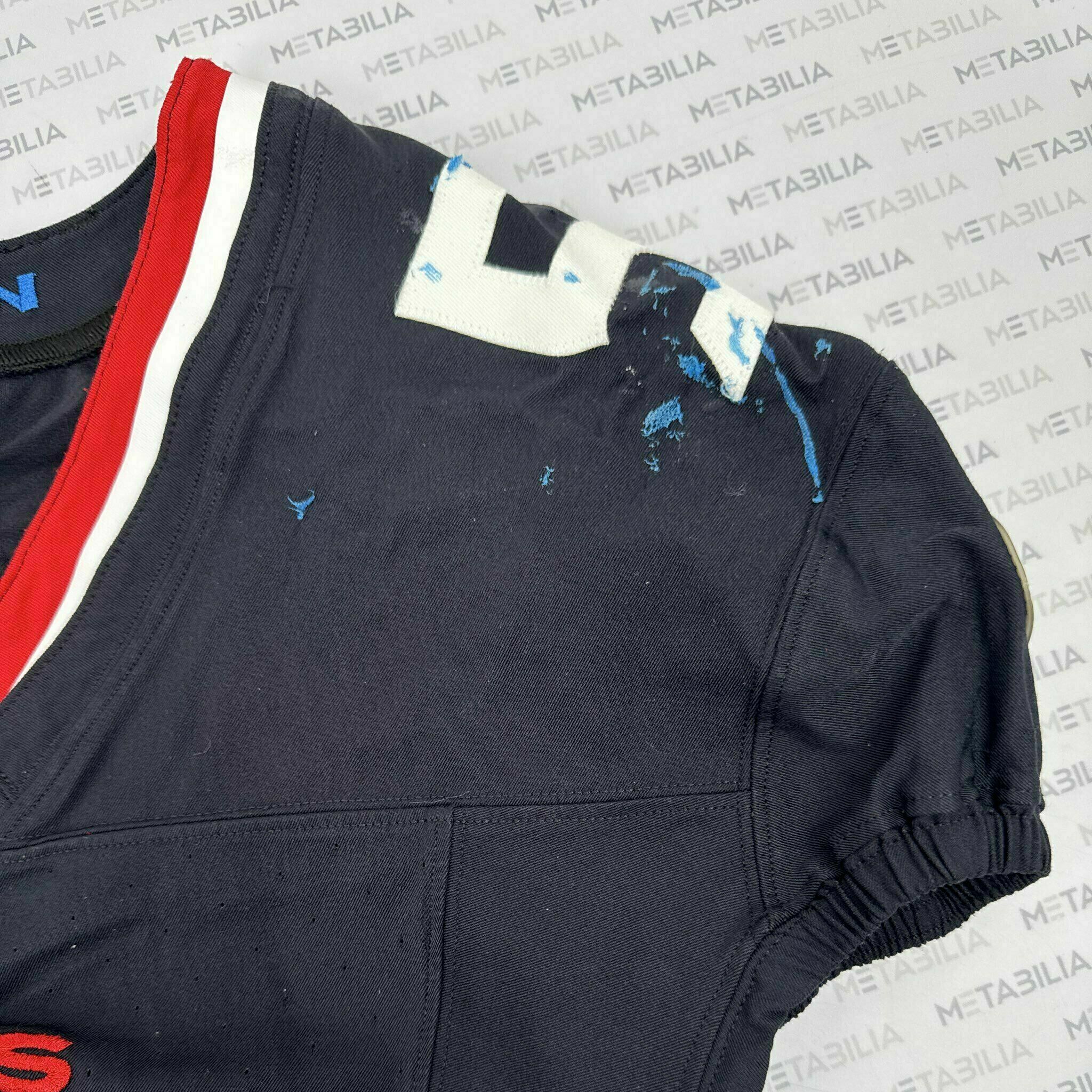 #59 Harris Game-Issued Blue Jersey