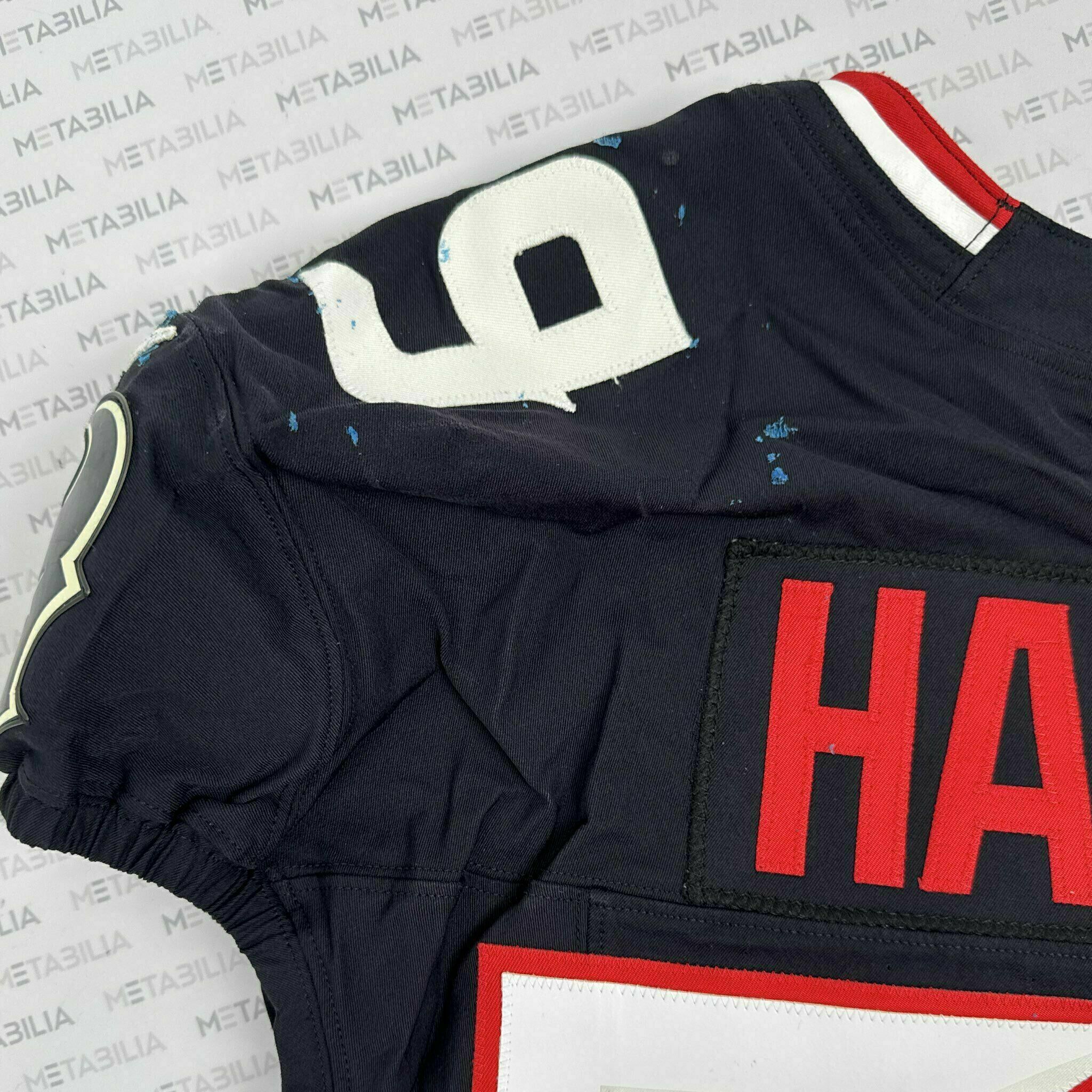 #59 Harris Game-Issued Blue Jersey