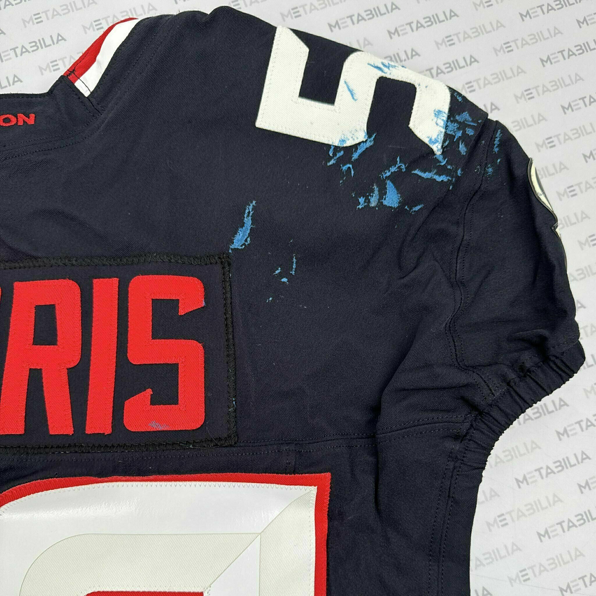 #59 Harris Game-Issued Blue Jersey