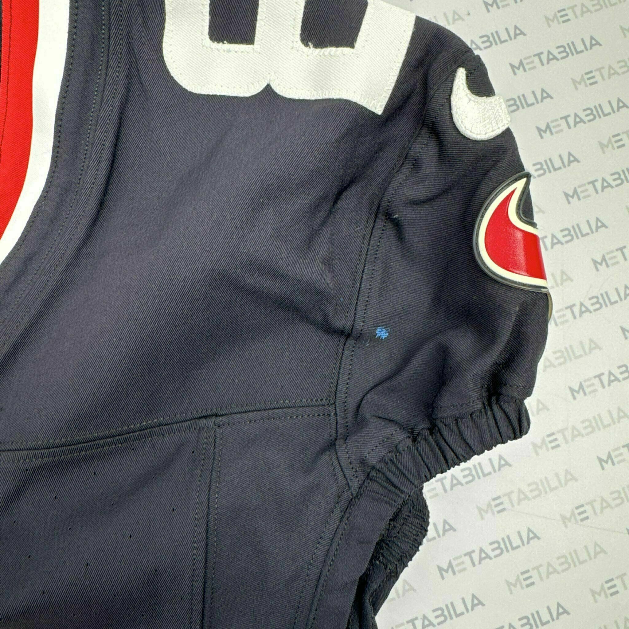 #81 Cephus Game-Issued Blue Jersey