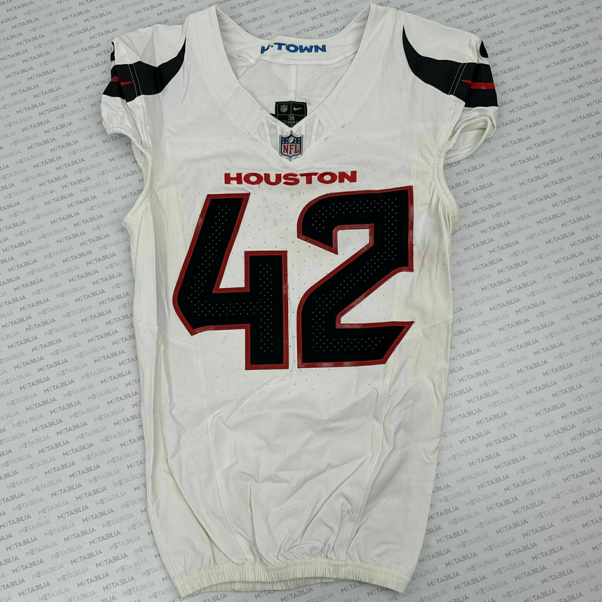 #42 Jordan Game-Issued White Jersey