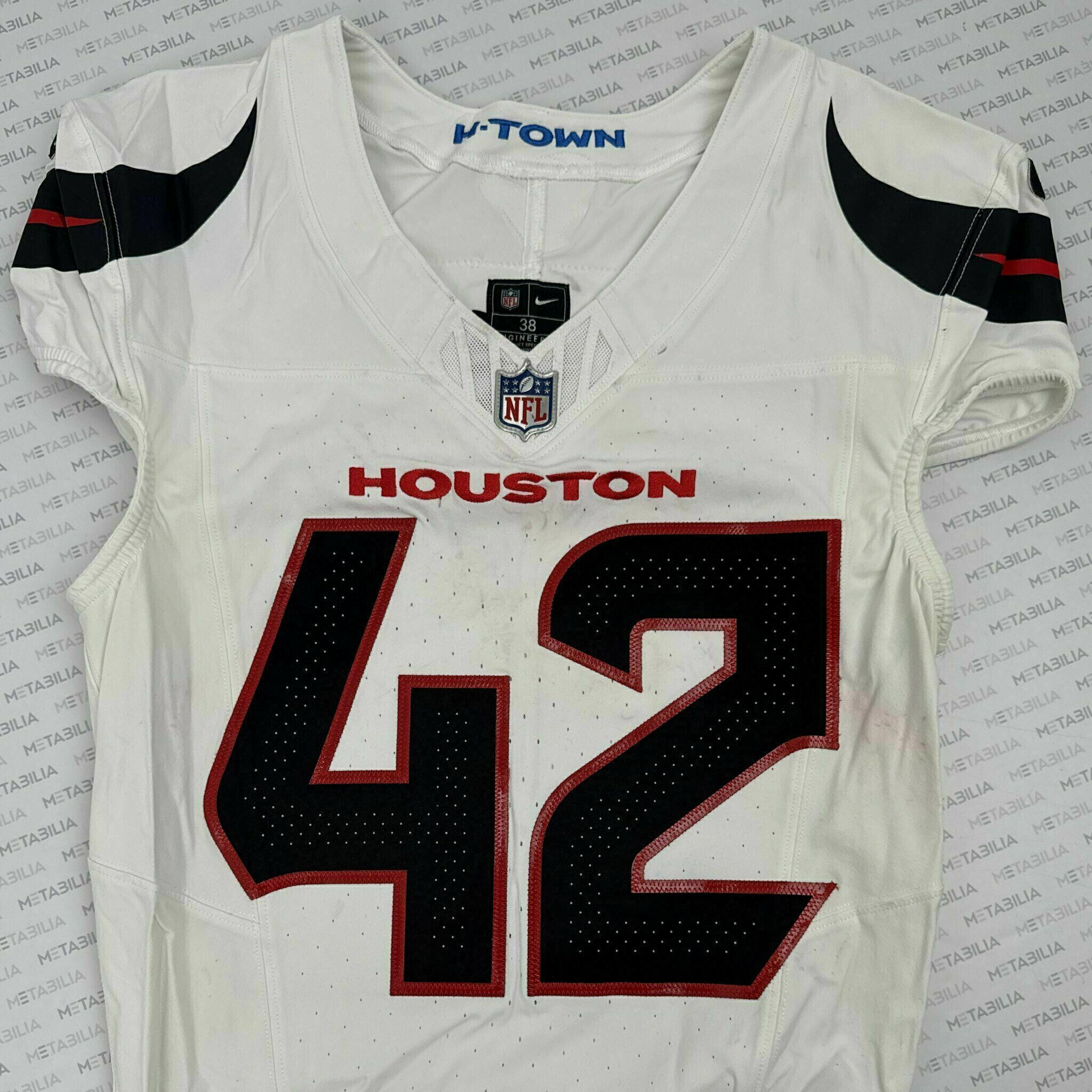 #42 Jordan Game-Issued White Jersey