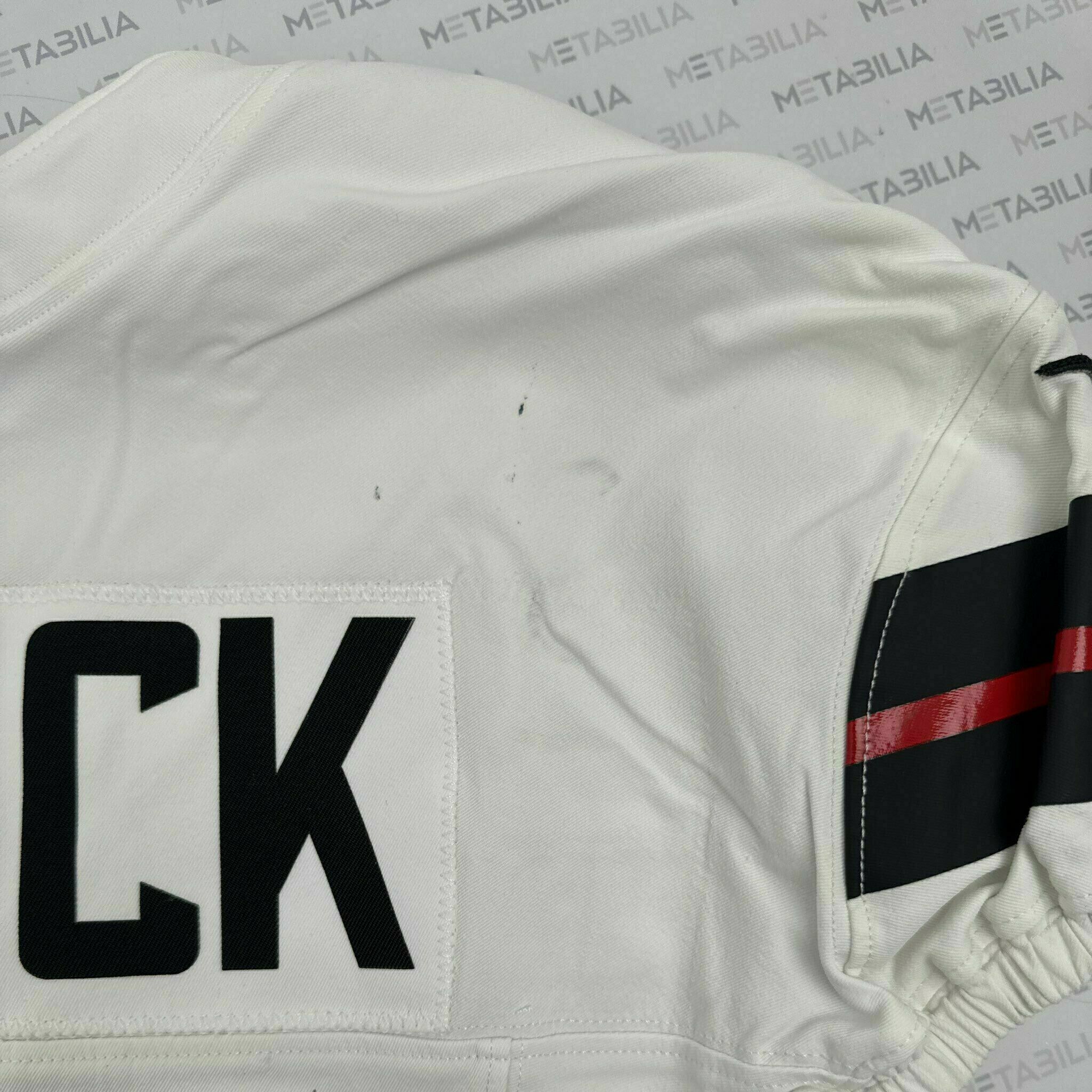 #84 Myarick Game-Issued White  Jersey