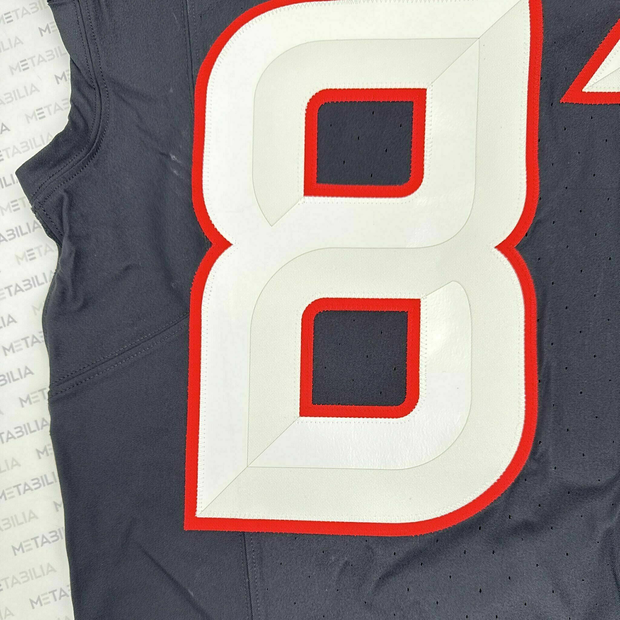 #81 Cephus Game-Issued Blue Jersey