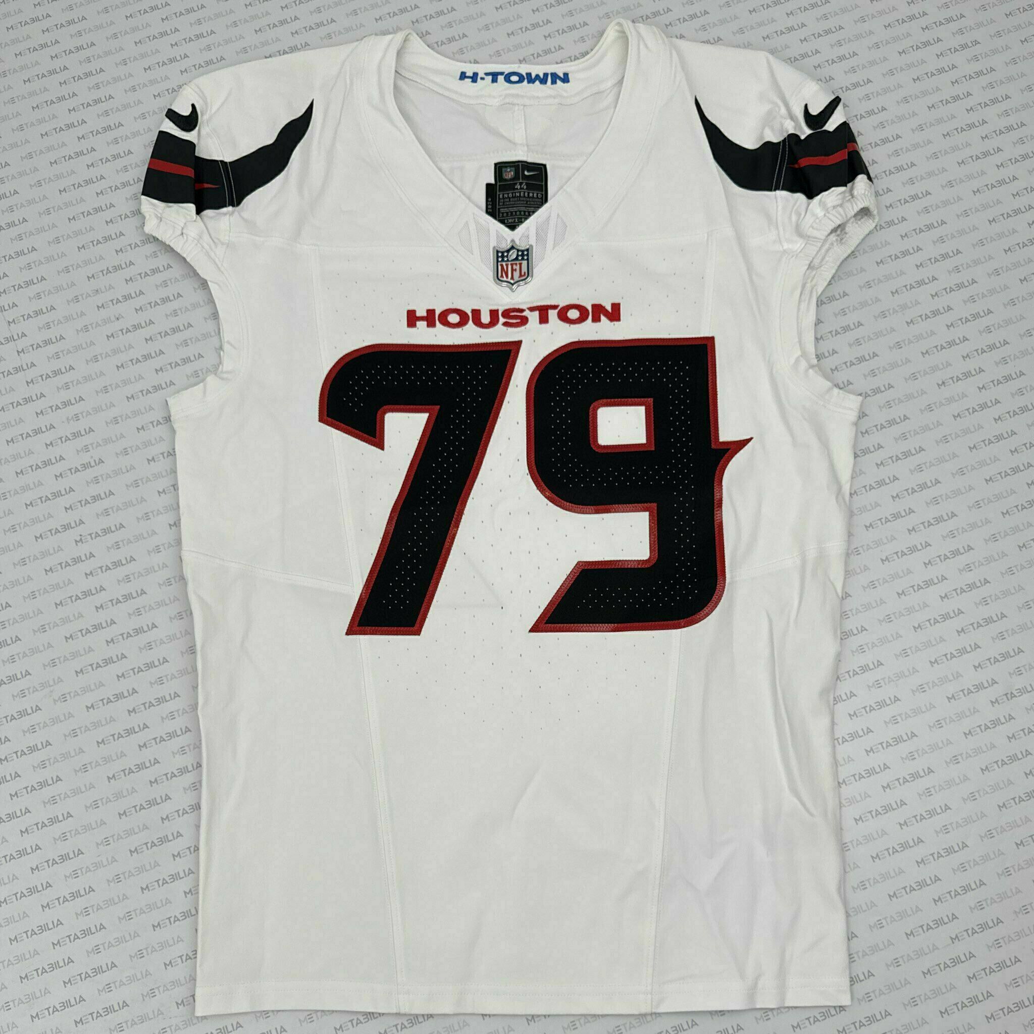 #79 Payne Game-Issued White Jersey