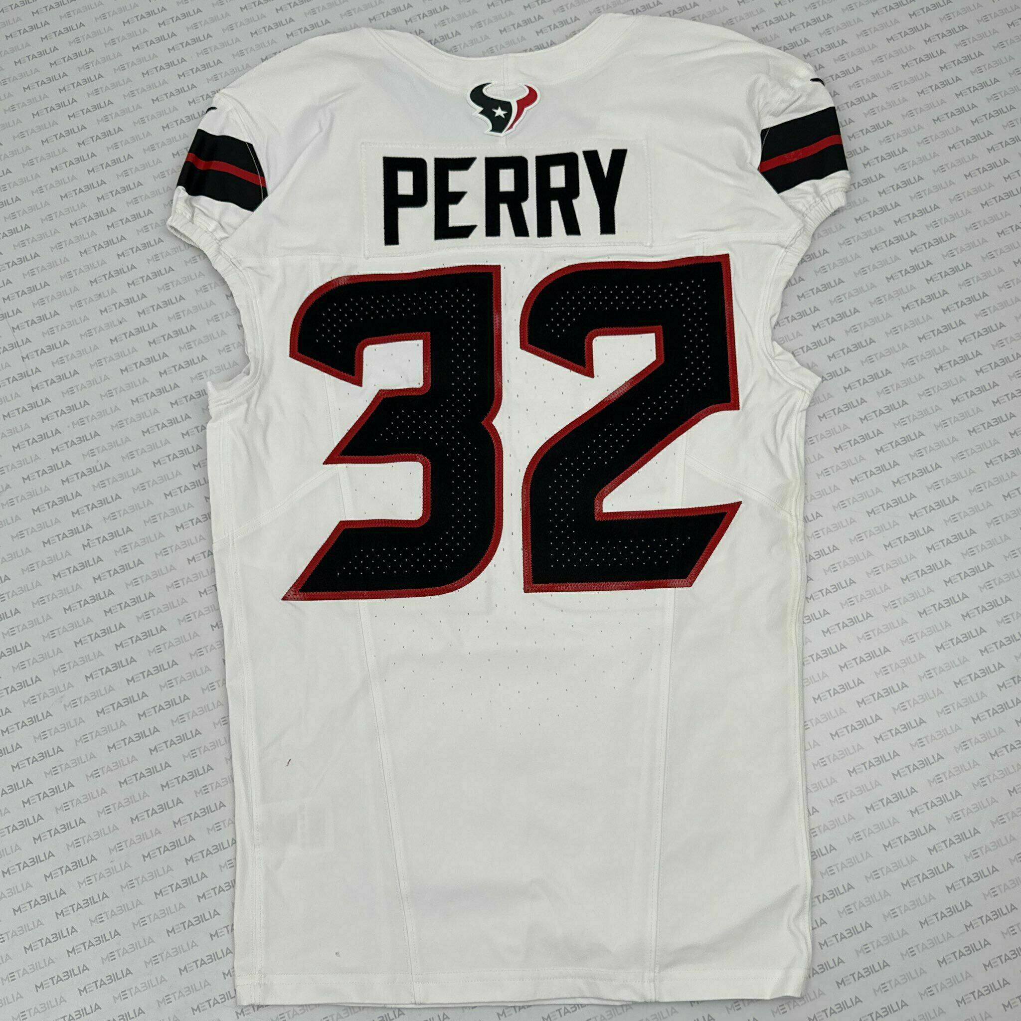 #32 Perry Game-Issued White Jersey